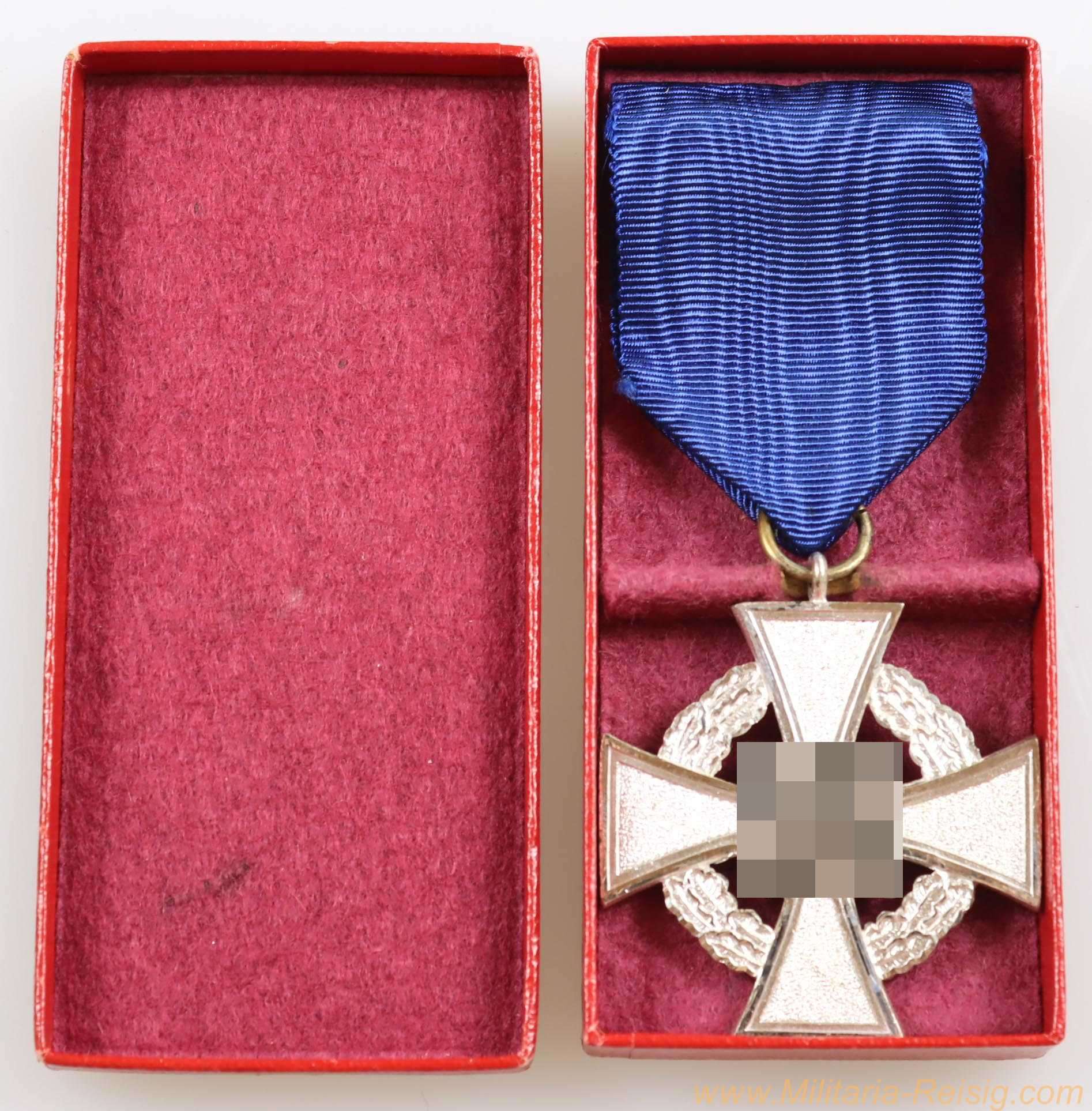 Treudienst-Ehrenzeichen für 25 Jahre im Etui