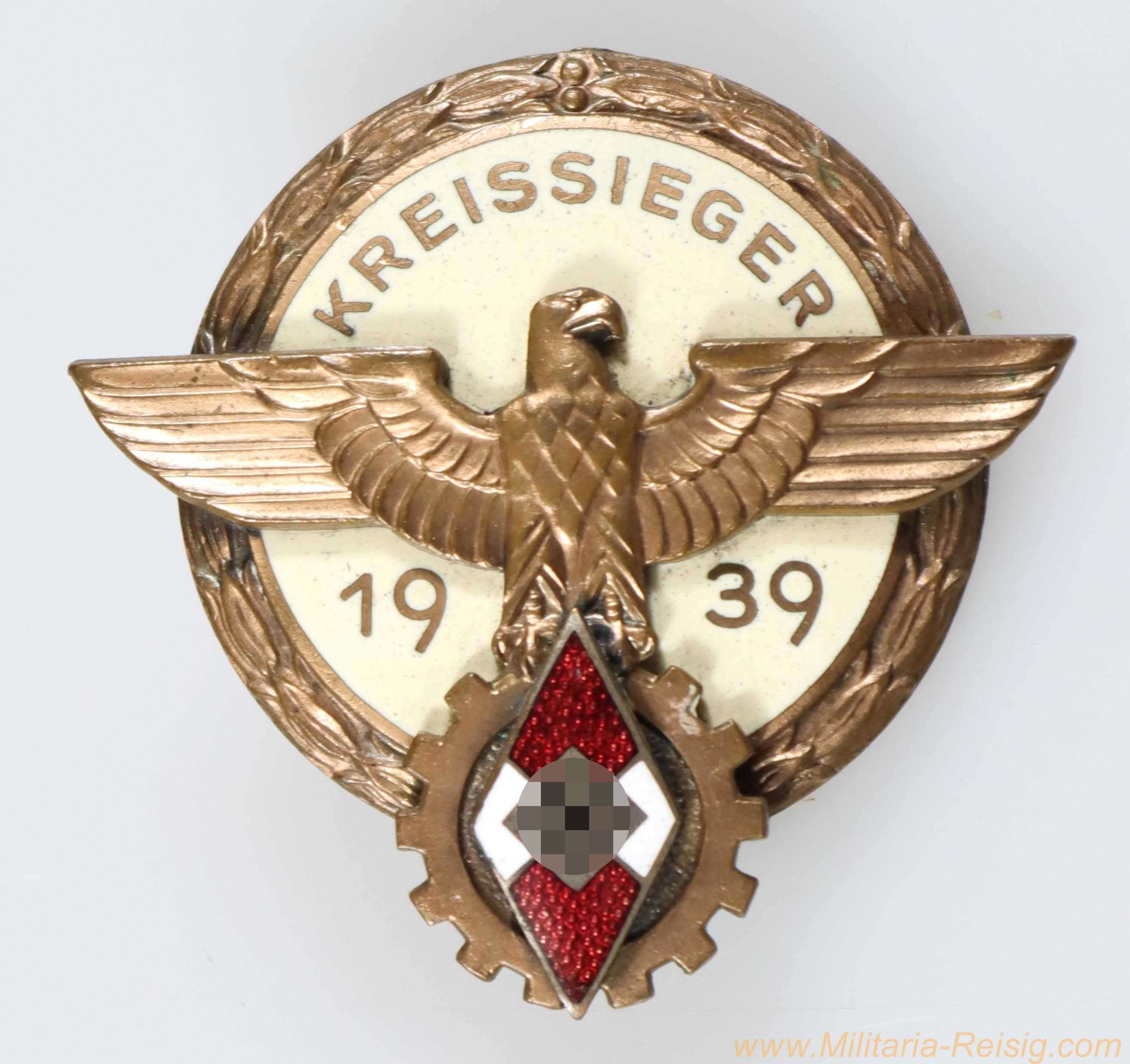 Kreissieger im Reichsberufswettkampf 1939, Hersteller Hermann Aurich, Dresden