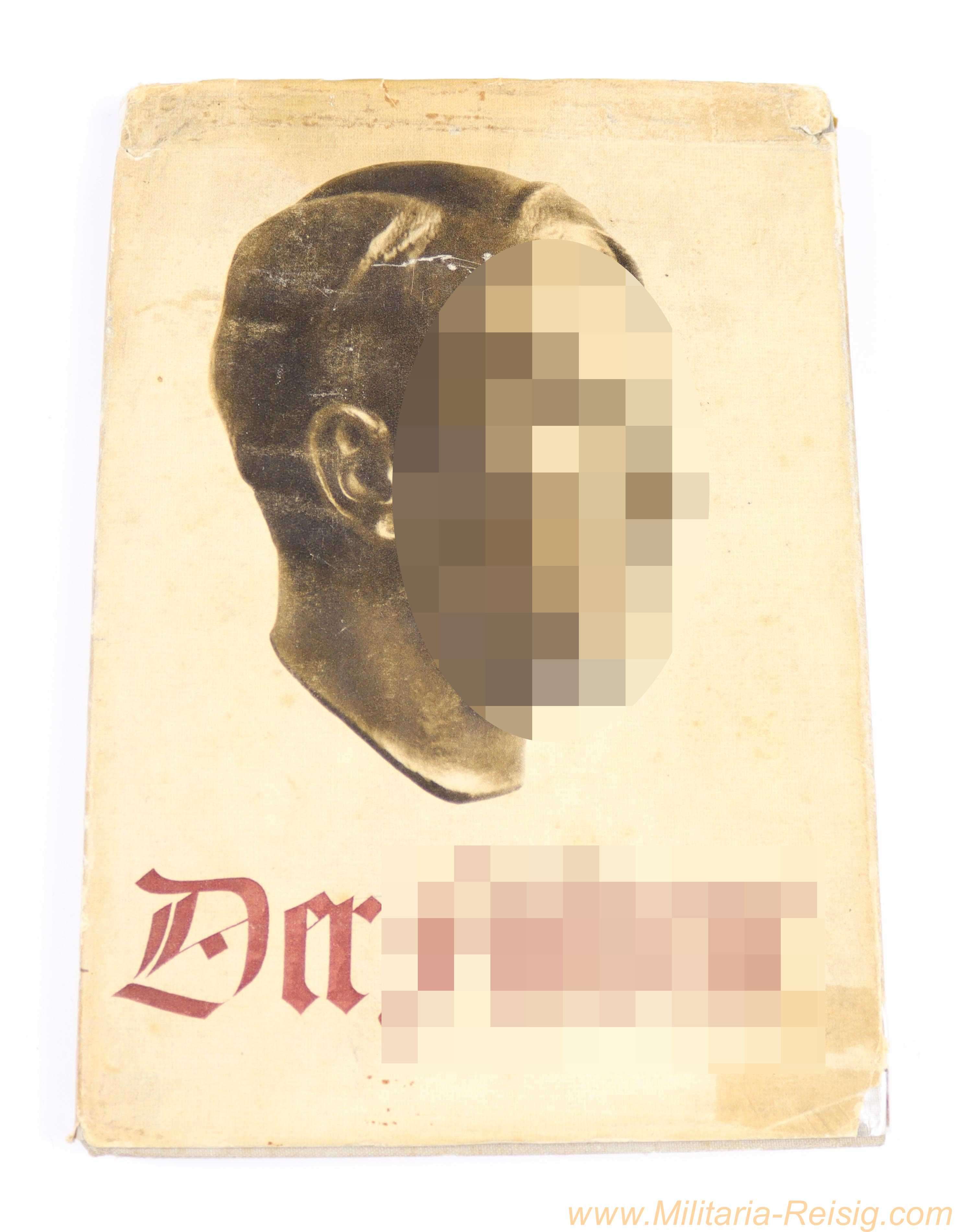 Propagandabuch "Der Führer" mit Schutzumschlag