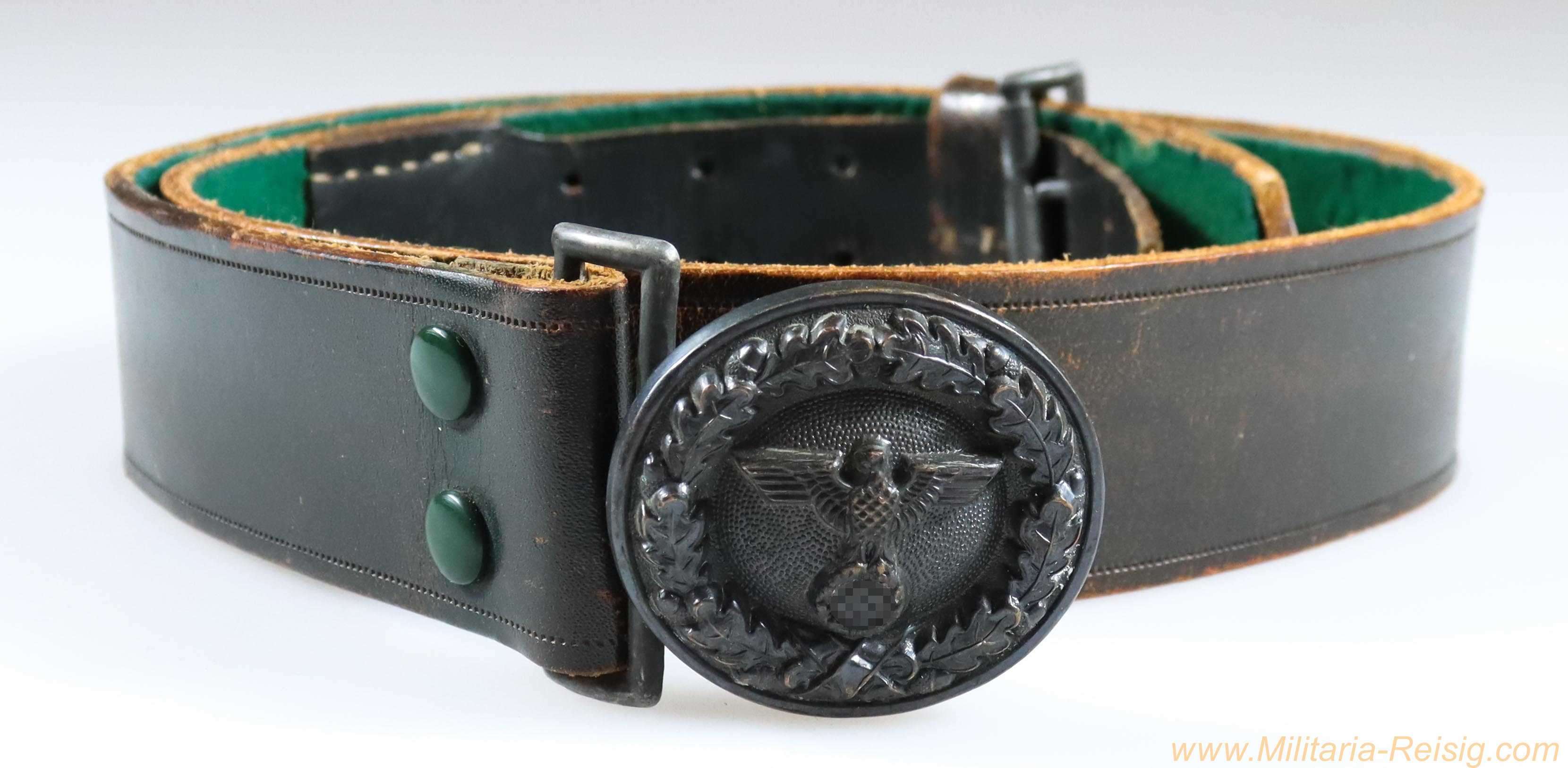 Staatsforst Feldbinde für den Waldanzug