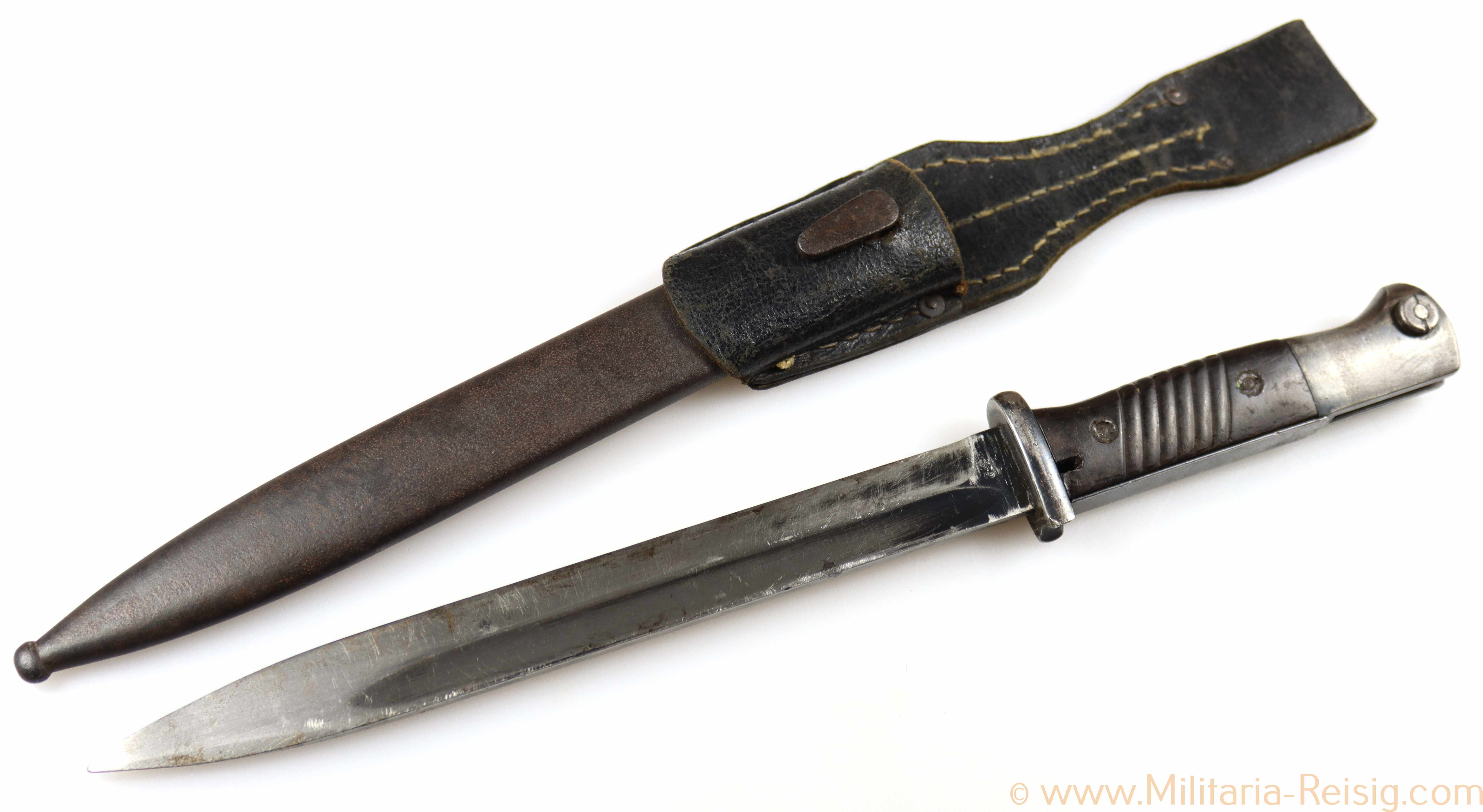 Wehrmacht K98 Bajonett, Hersteller E. & F. Hörster, Solingen