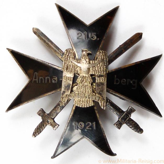 Annaberg-Kreuz 2. Klasse Freikorps Oberland, Hersteller L. Lerch, München