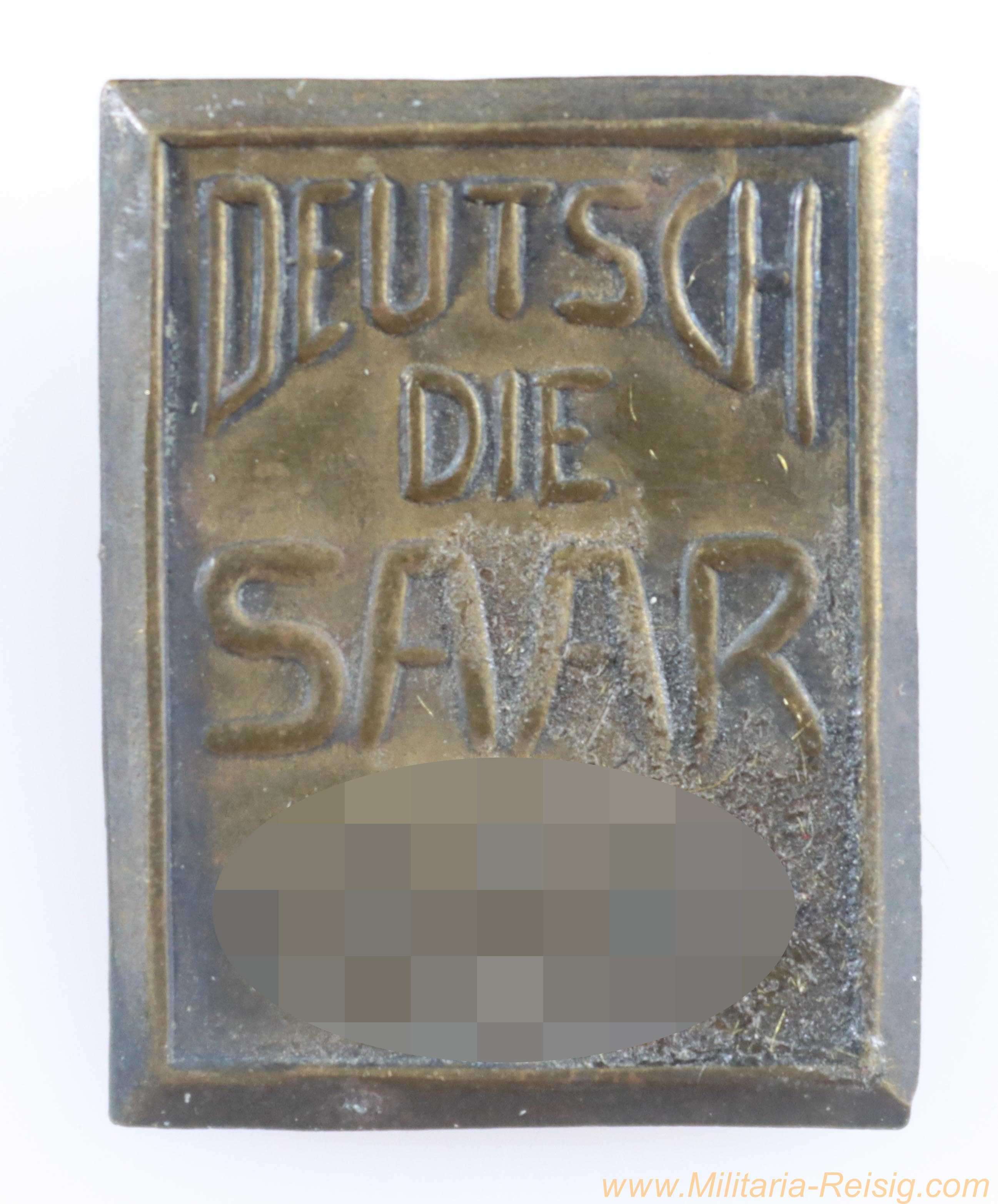 Abzeuchen "Deutsch die Saar"