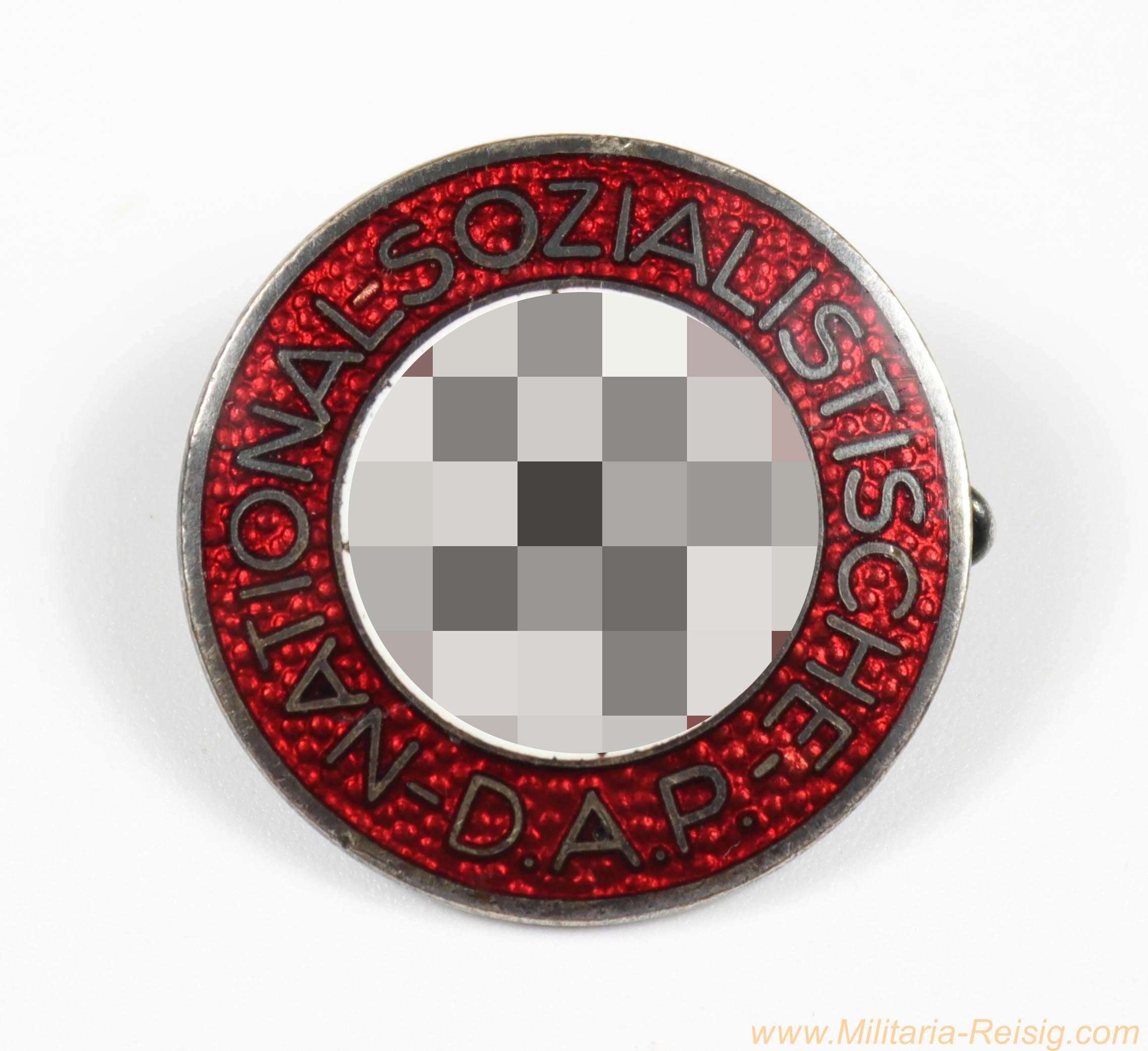 NSDAP Parteiabzeichen - RZM M1/156 (Argentor Werke, Wien)