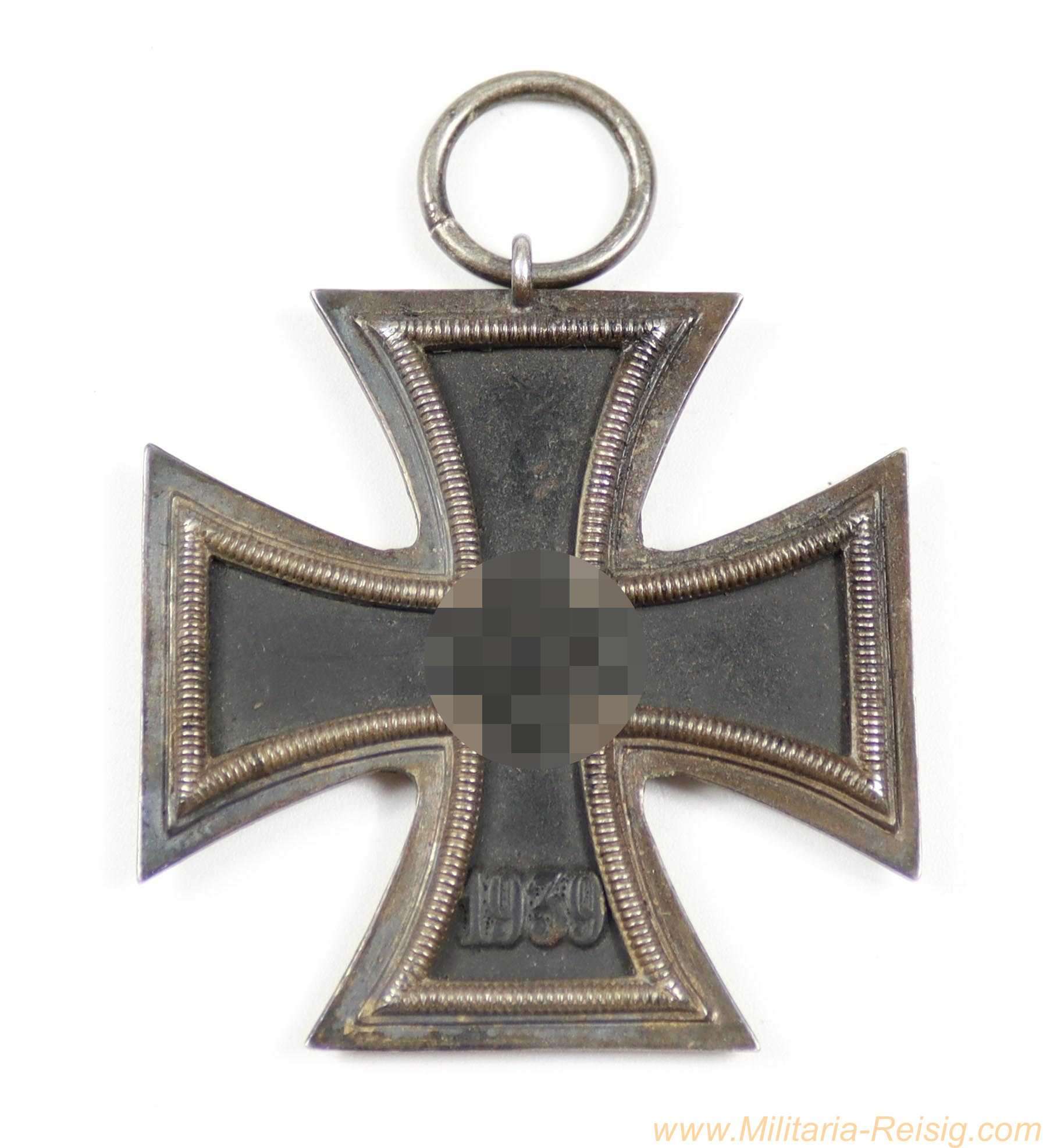 Eisernes Kreuz 2. Klasse 1939 am Band, Hersteller "55" (J. E. Hammer & Söhne, Geringswalde)