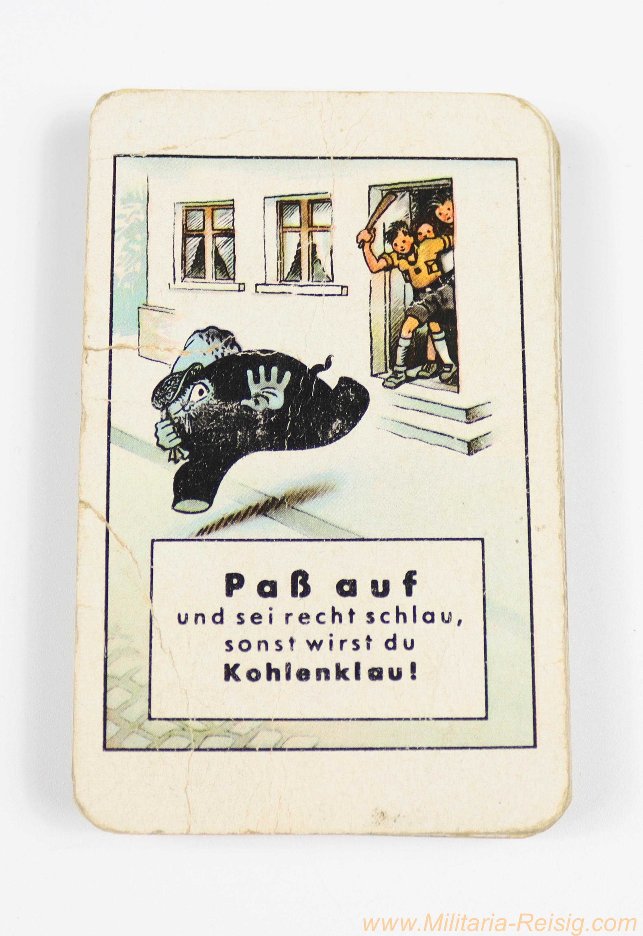 Kohlenklau-Quartettspiel