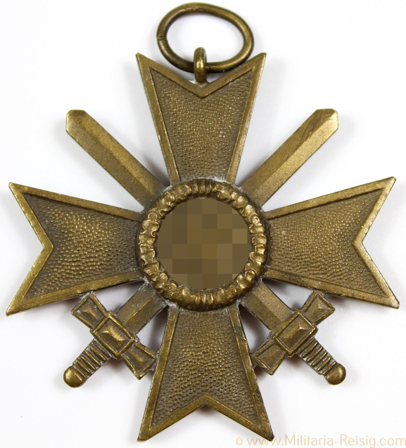 Kriegsverdienstkreuz mit Schwertern 2.Klasse 1939 mit Hersteller
