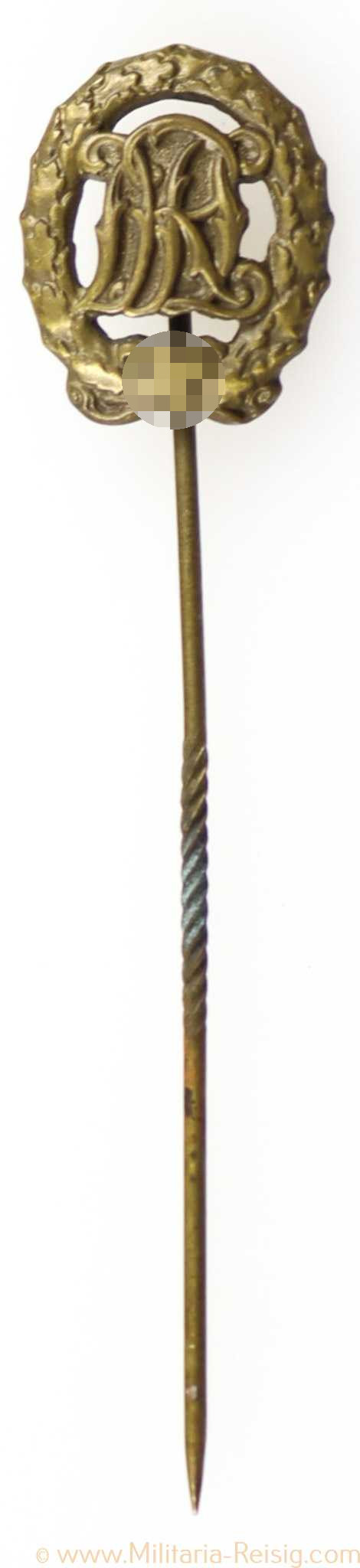 Anstecknadel DRL Deutsches Reichssportabzeichen in Bronze