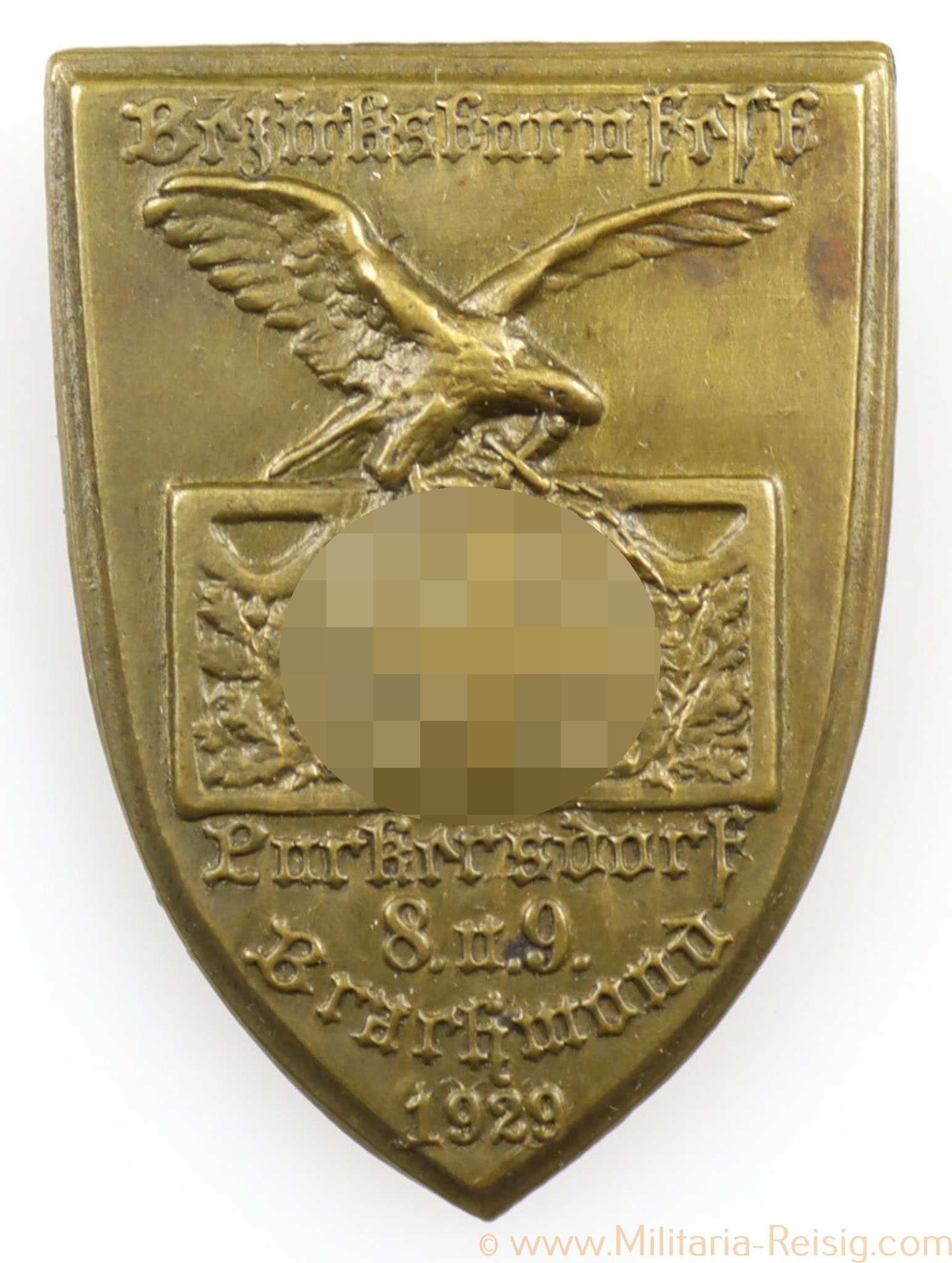 Abzeichen Bezirksturnfest Purkersdorf 8. u. 9. Brachmond 1929