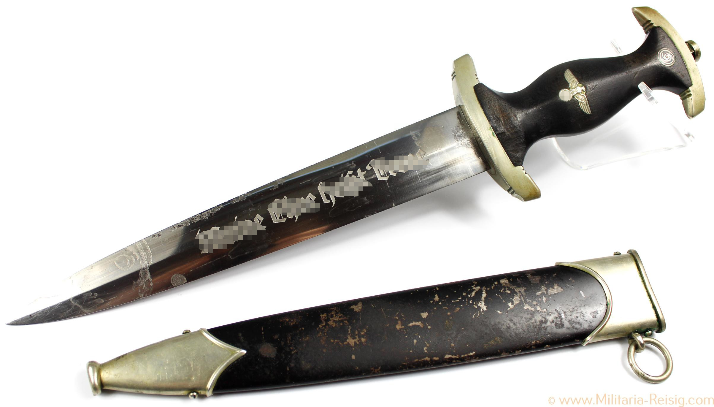 SS Dienstdolch mit Sturmnummer, Herst. Herder Richard Albrecht, Solingen