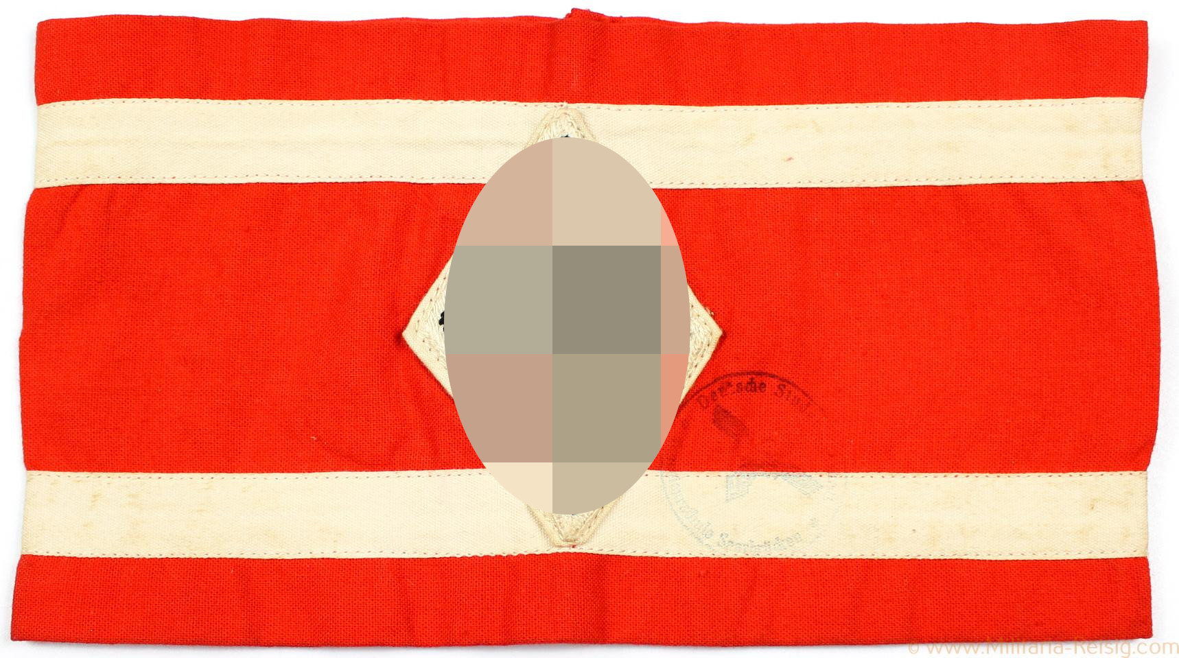 NSD-Studentenbund Armbinde mit Stempel