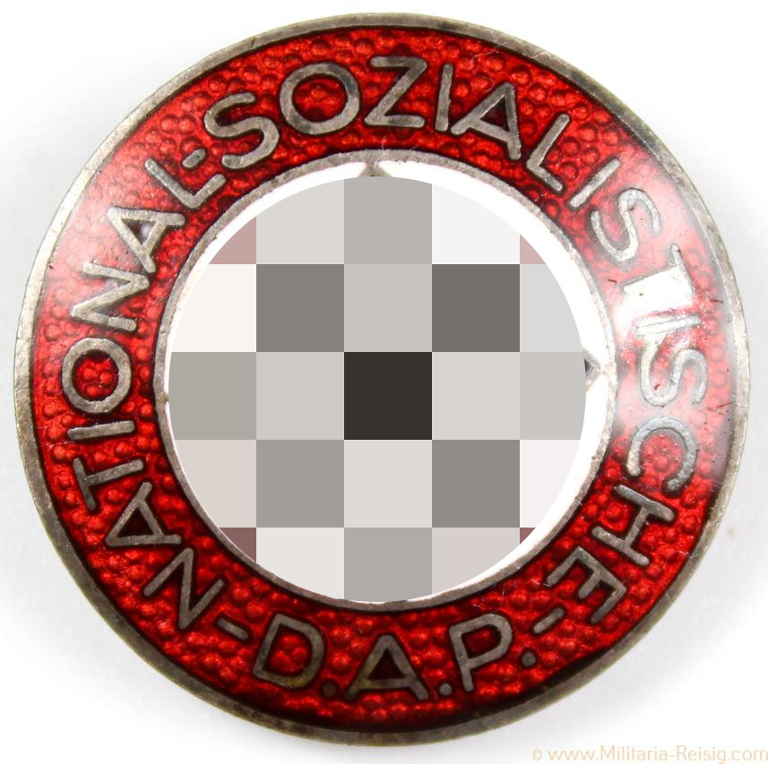 NSDAP Parteiabzeichen Knopfloch Version, Herst. RZM M1/72 