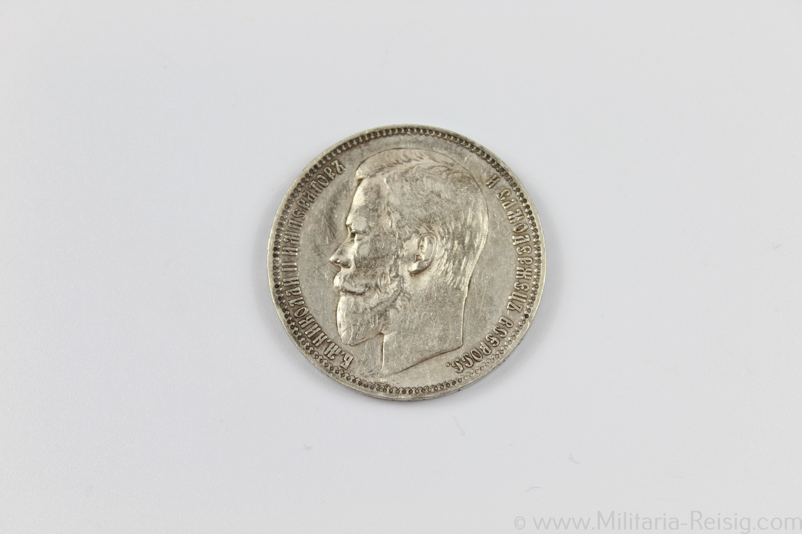 Russland - Silbermünze 1 Rubel 1901 - ss