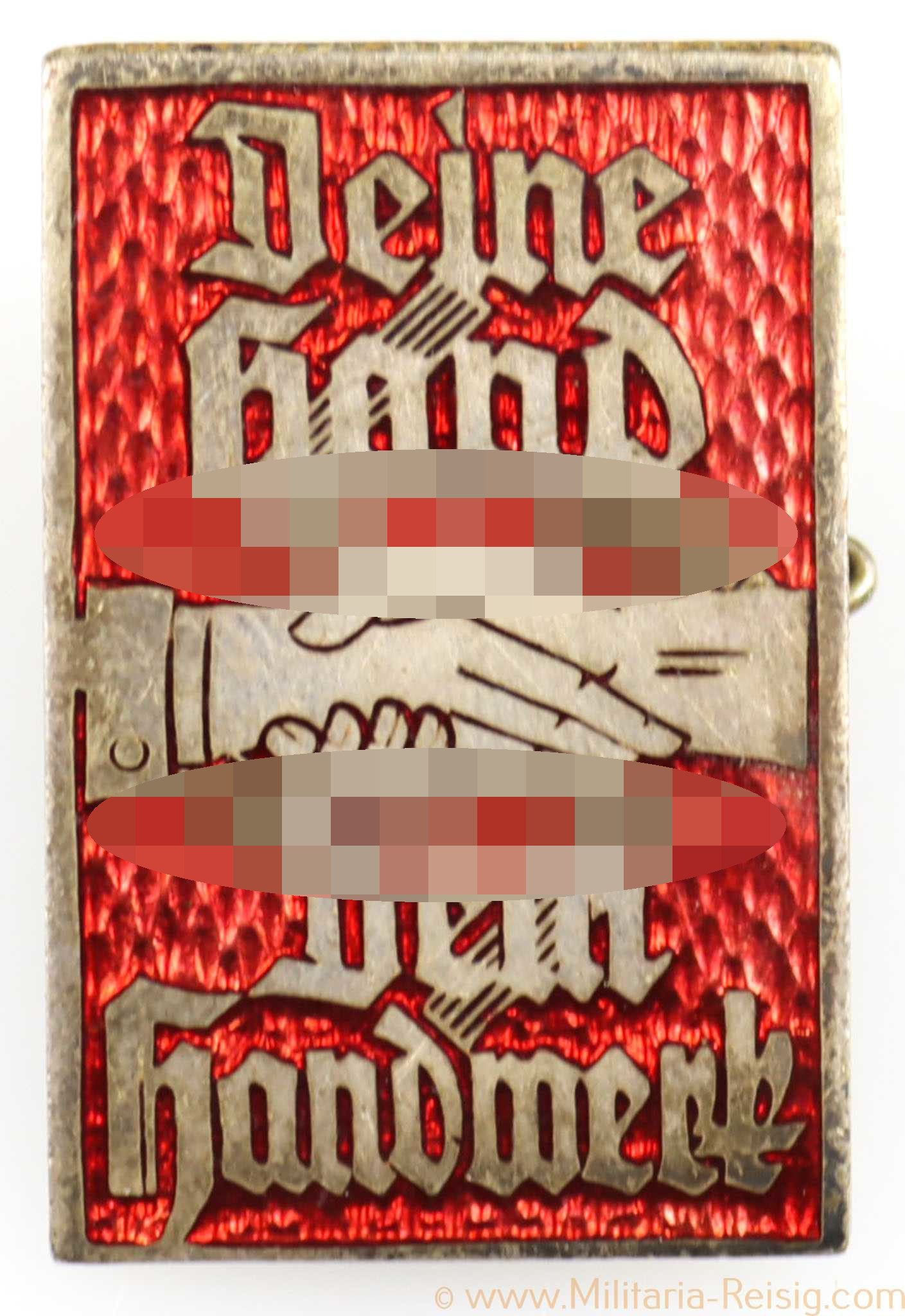 Abzeichen Deine Hand dem Handwerk