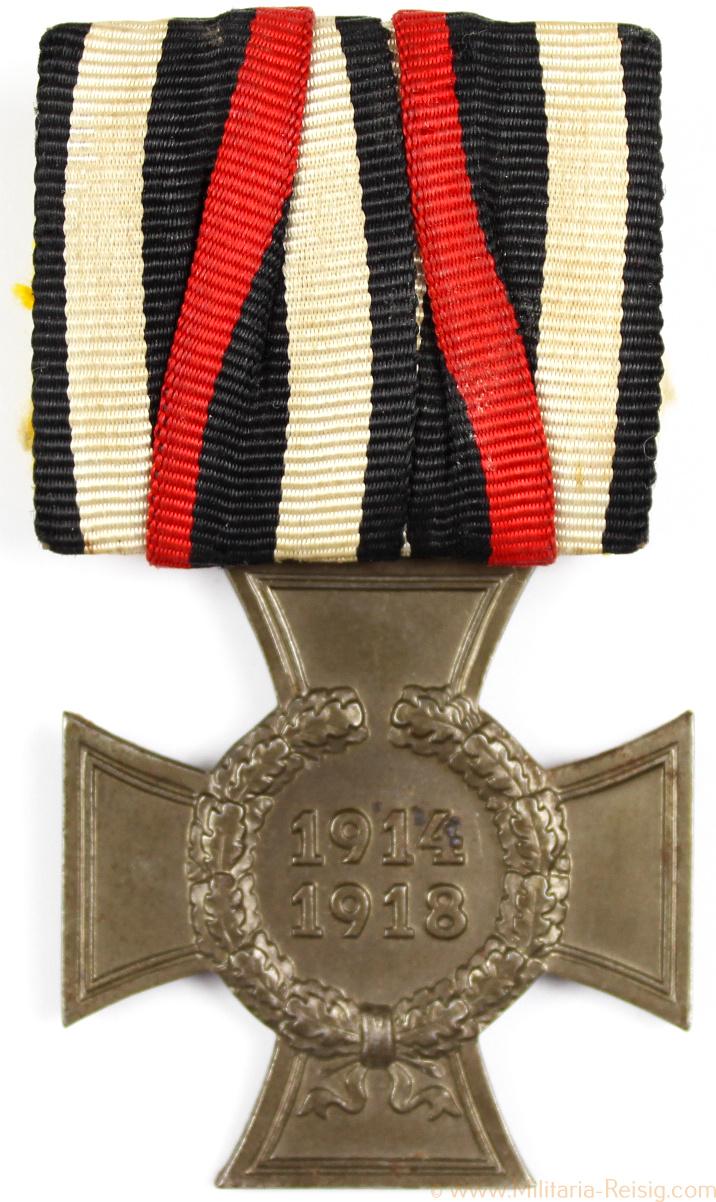Kriegsteilnehmerkreuz an Einzelspange, Herst. G21