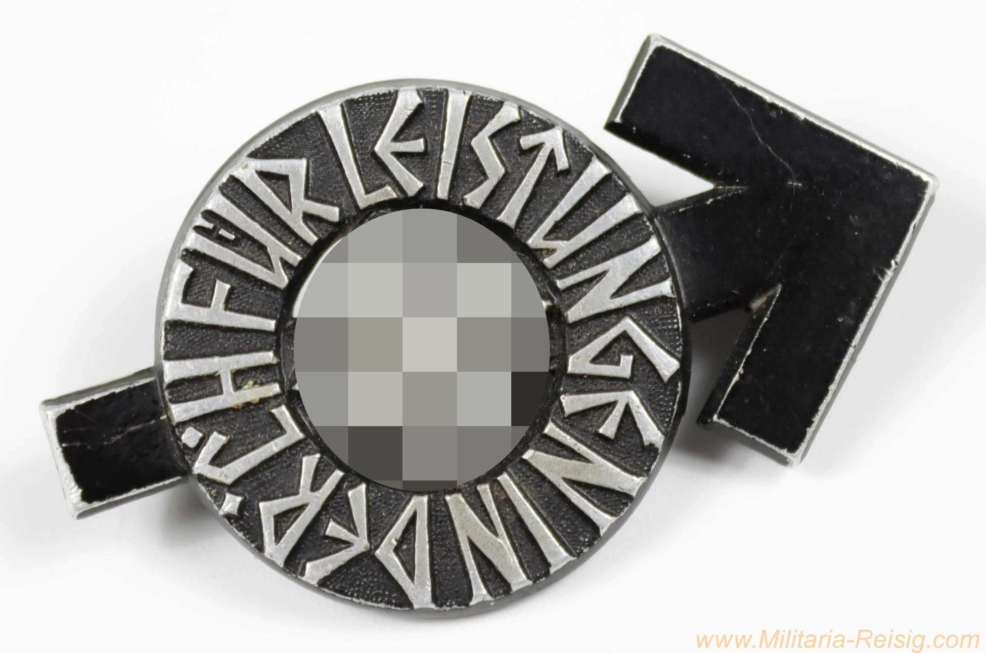 HJ-Leistungsabzeichen in Schwarz - RZM M1/101 (Gustav Brehmer, Markneukirchen)
