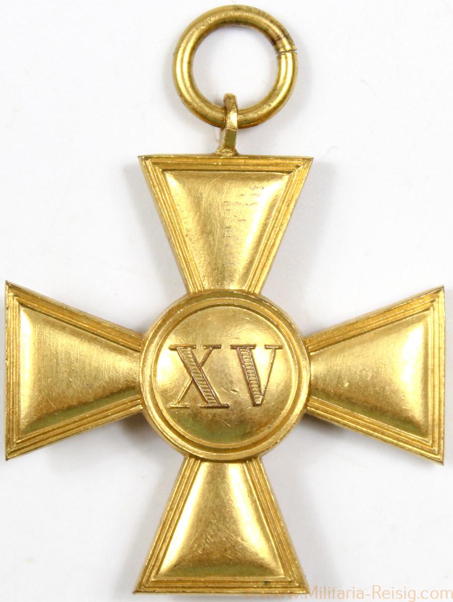 Dienstauszeichnung 1. Klasse für 15 Jahre 1913-1918, Hessen