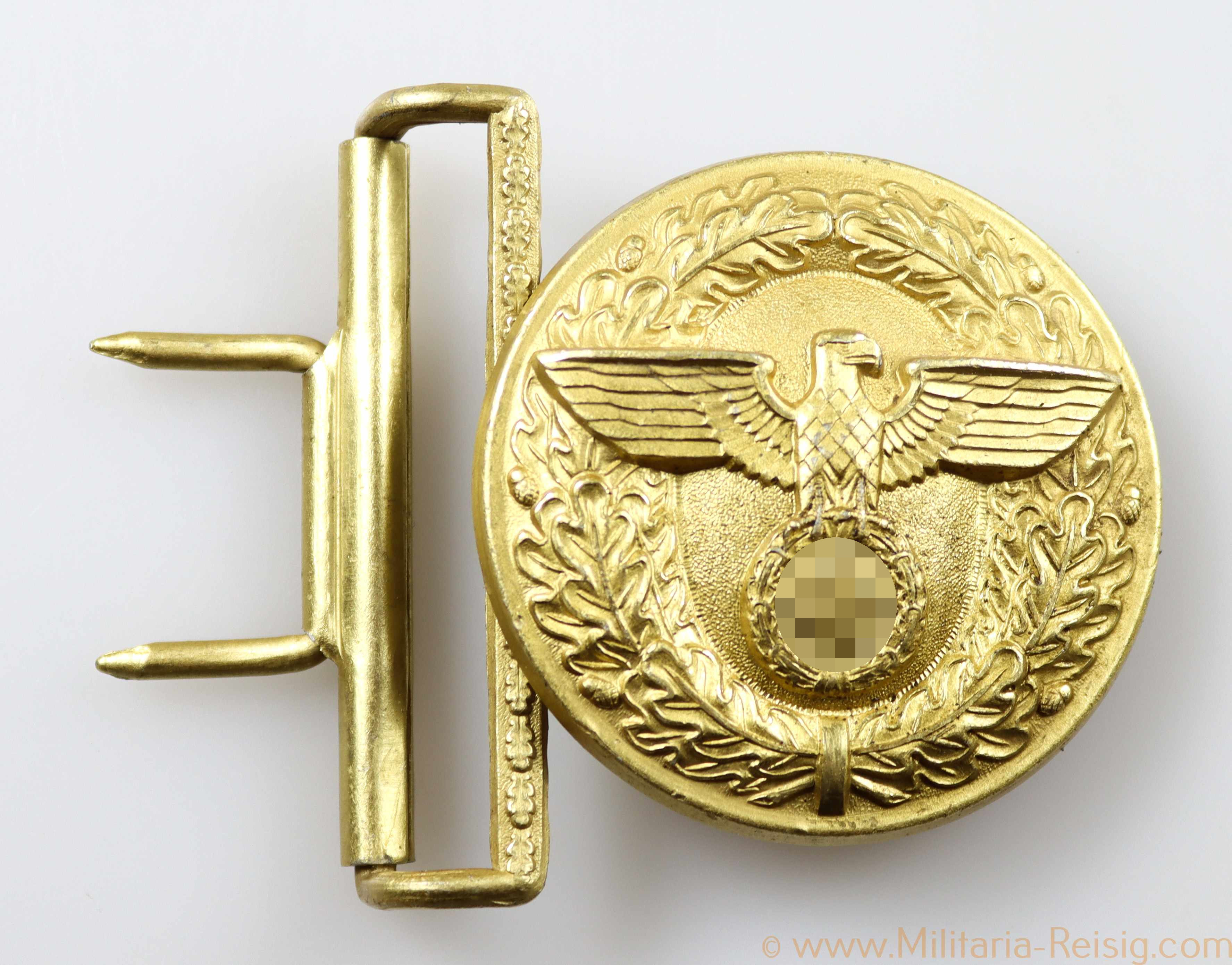 NSDAP Feldbindenschloss für Politische Leiter, Hersteller RZM M4/27