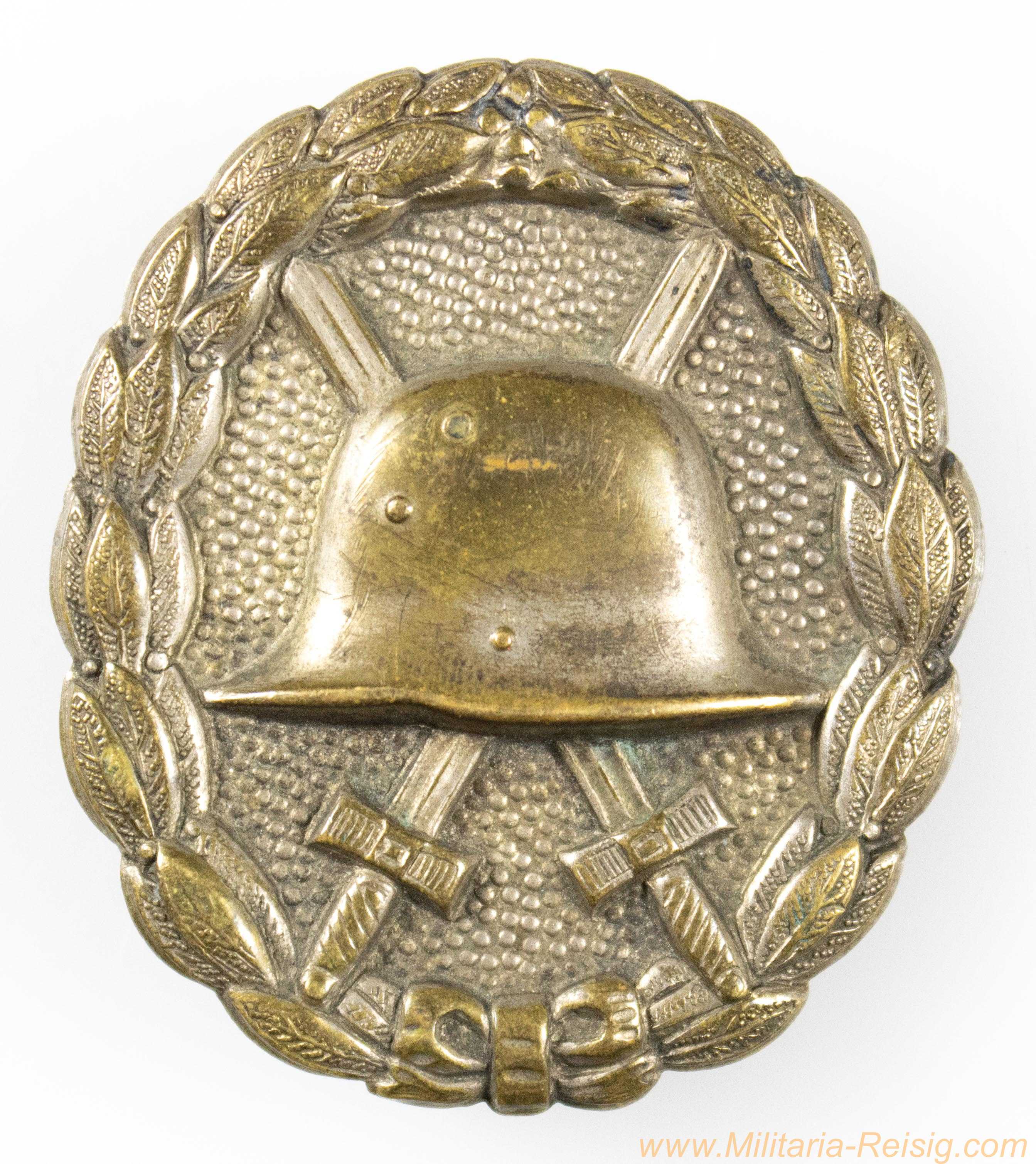 Verwundetenabzeichen in Silber 1914, Hersteller Otto Schickle, Pforzheim