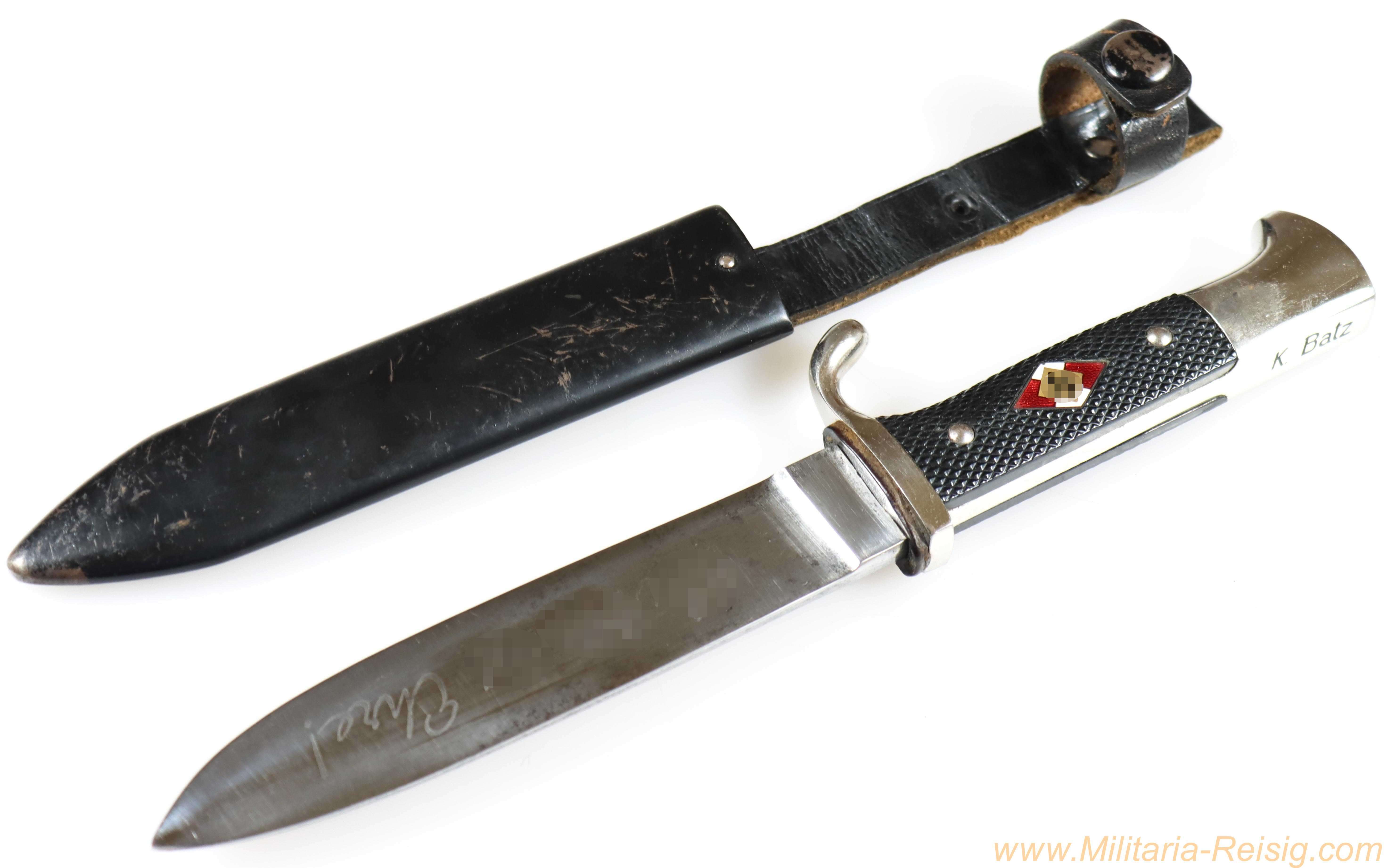 HJ Fahrtenmesser, Hersteller C.D. Schaaff, Solingen, RZM M7/56