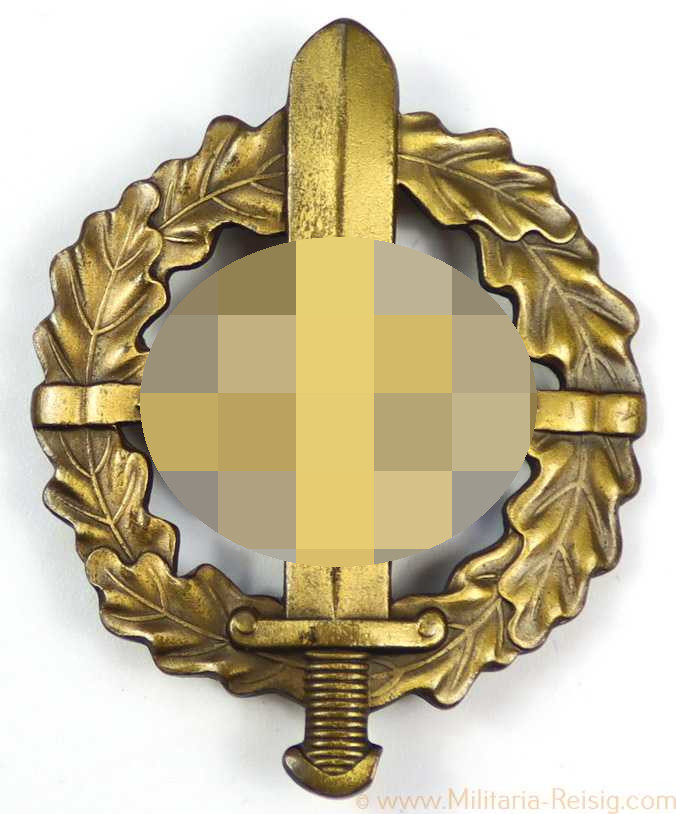 SA-Sportabzeichen in Bronze, Hersteller Fechler, Bernsbach/SA.