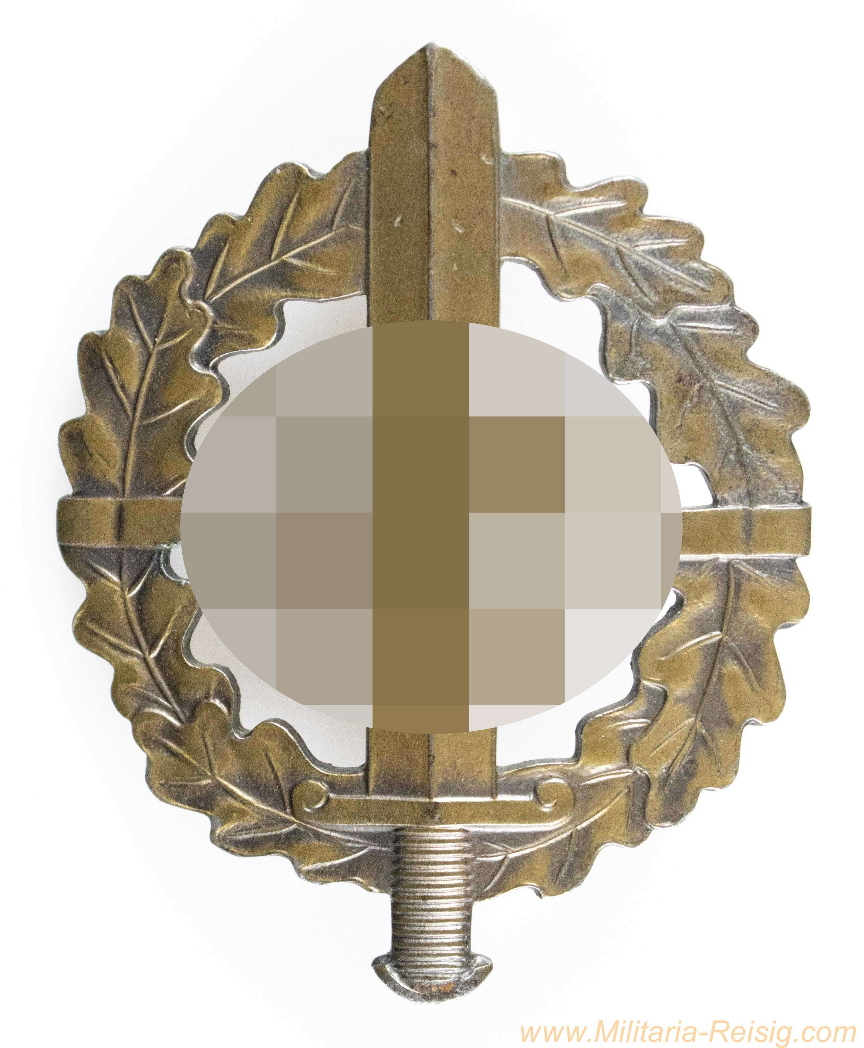 SA-Sportabzeichen in Bronze, Hersteller Karl Hensler Pforzheim