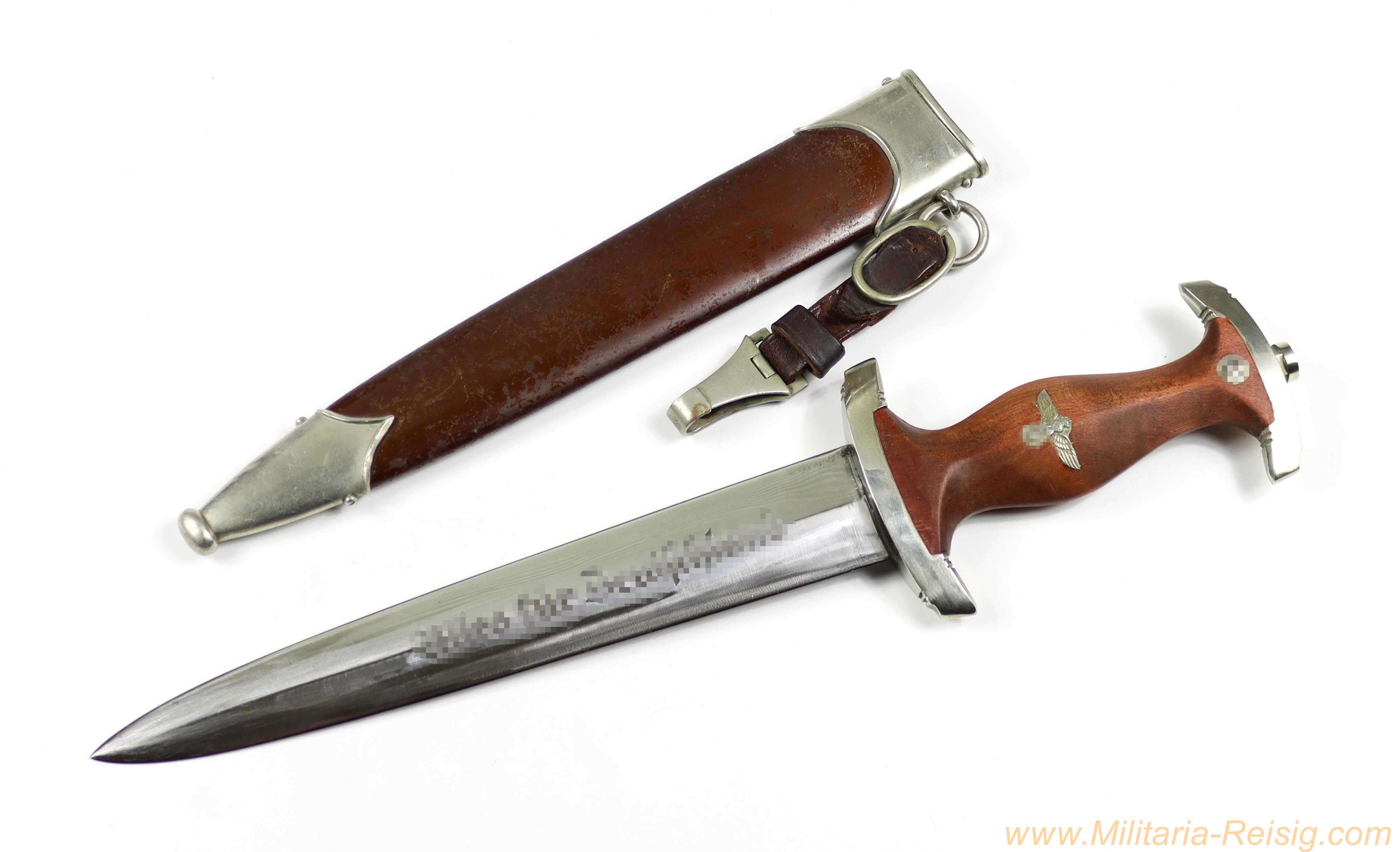 SA-Dienstdolch mit Gehänge, Hersteller "Daniel Peres, Solingen"