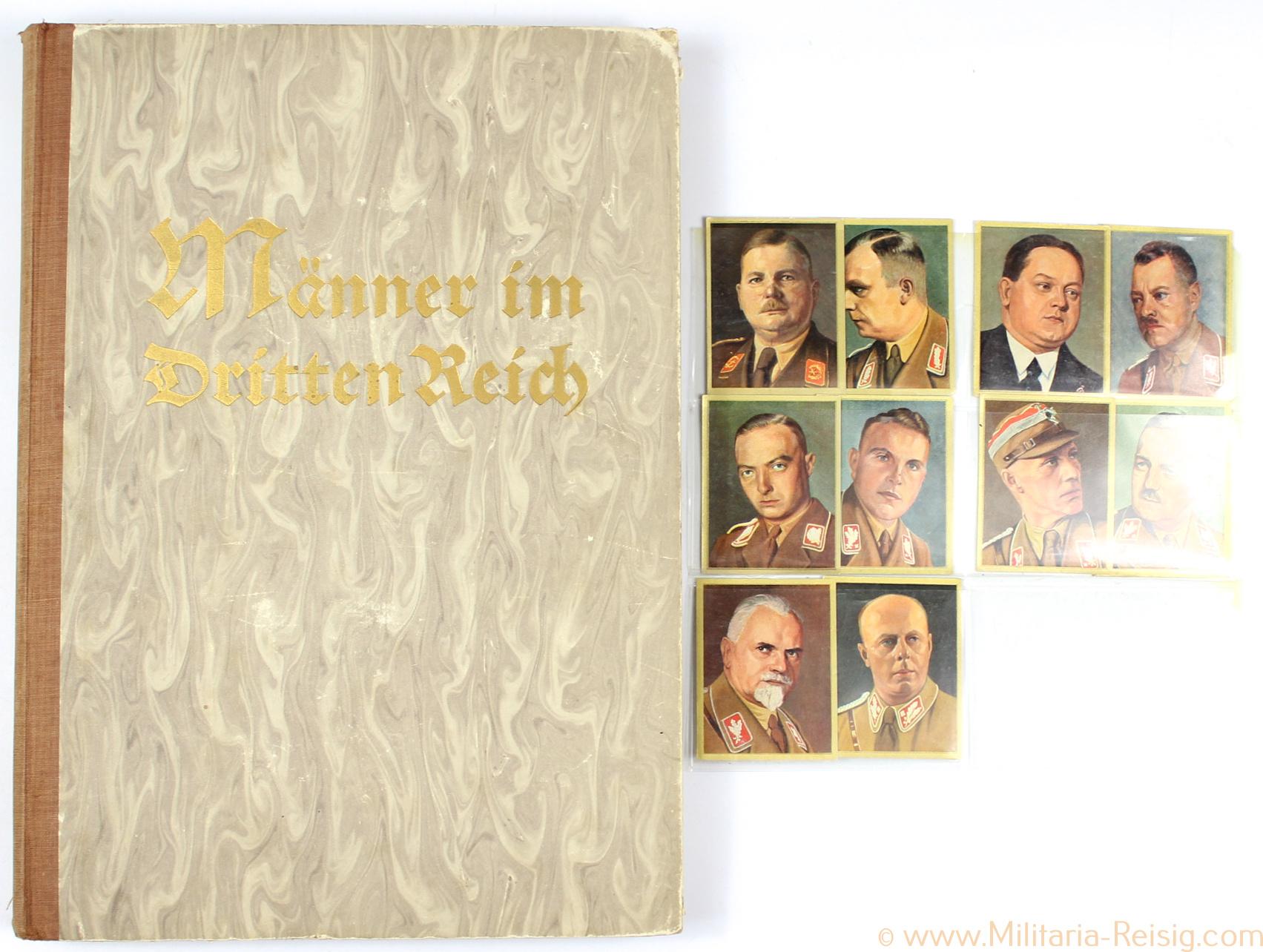 Sammelbilderalbum "Männer im Dritten Reich" + Bilder v. Röhm Putsch