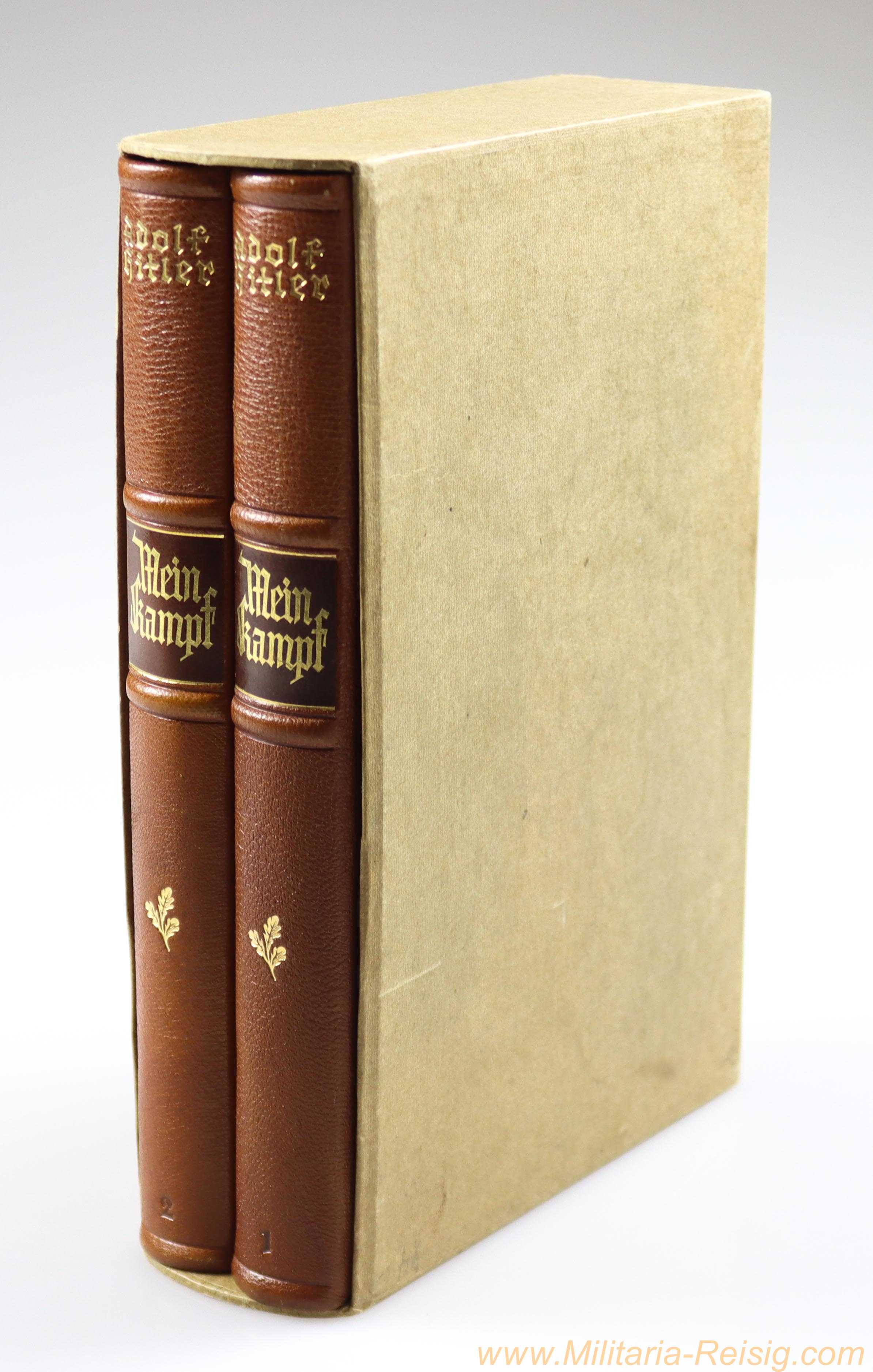 Mein Kampf Geschenkausgabe 1939 mit Schuber