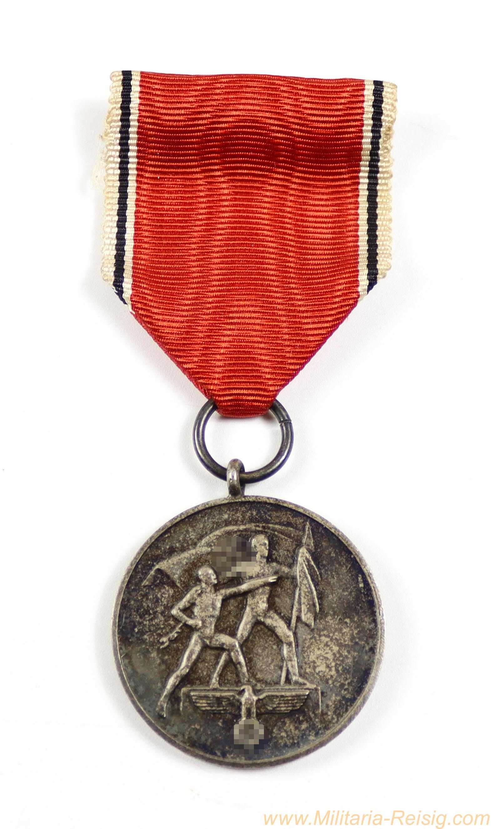 Medaille zur Erinnerung an den "13. März 1938" – Anschluss Österreichs