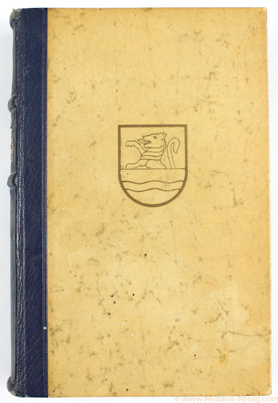 Mein Kampf Hochzeitsausgabe 1942 mit Stadtwappen