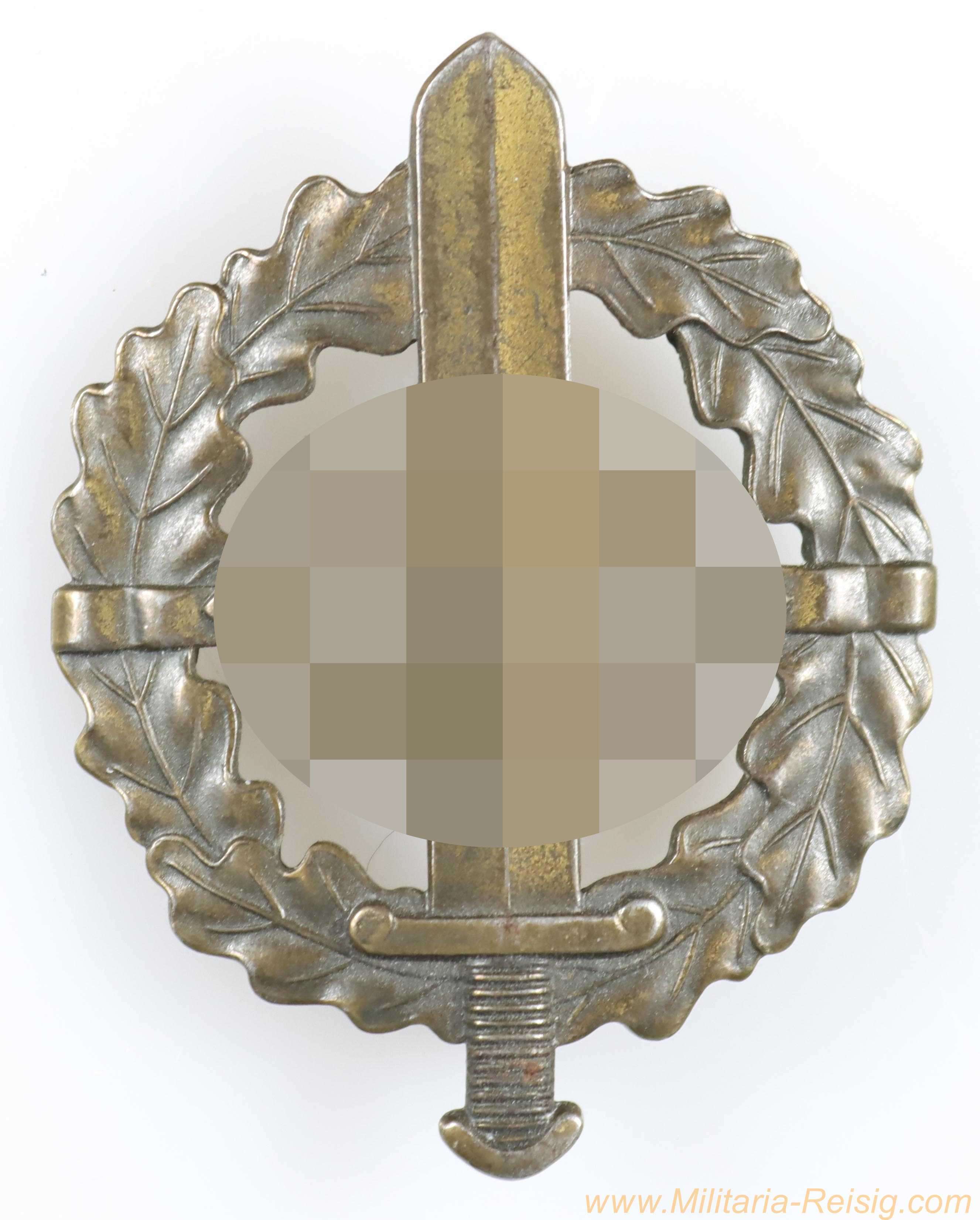 SA-Sportabzeichen in Bronze, Hersteller Berg & Nolte Lüdenscheid