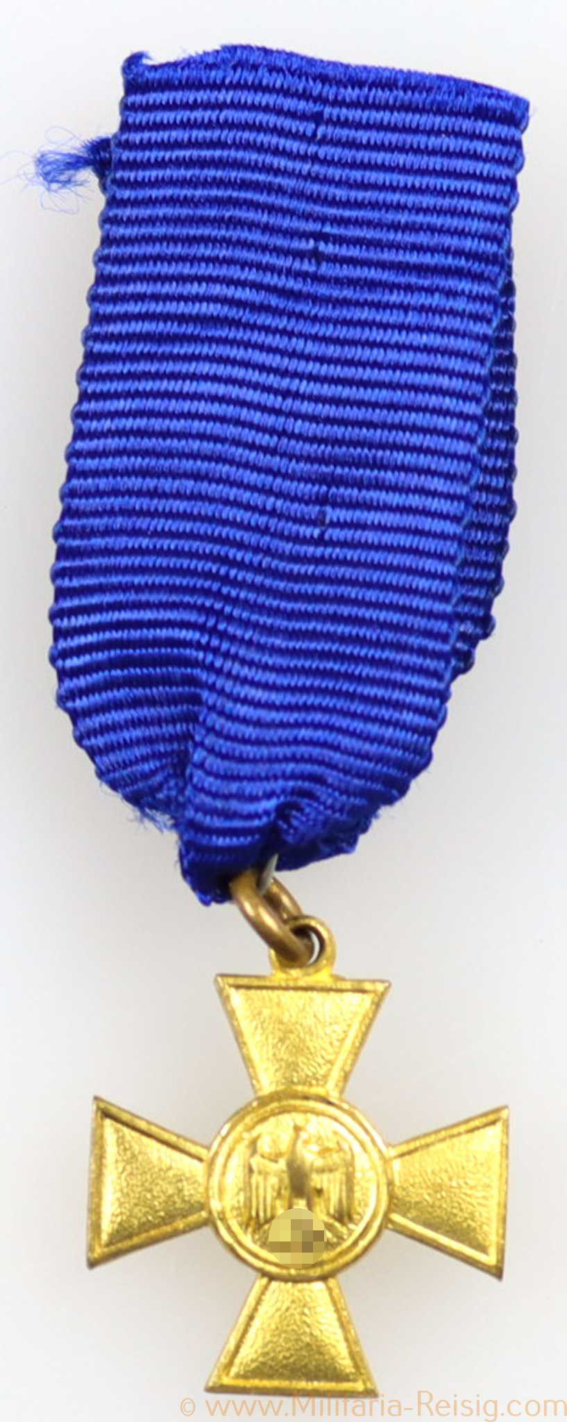 Miniatur Wehrmacht Dienstauszeichnung 25 Jahre, 16 mm