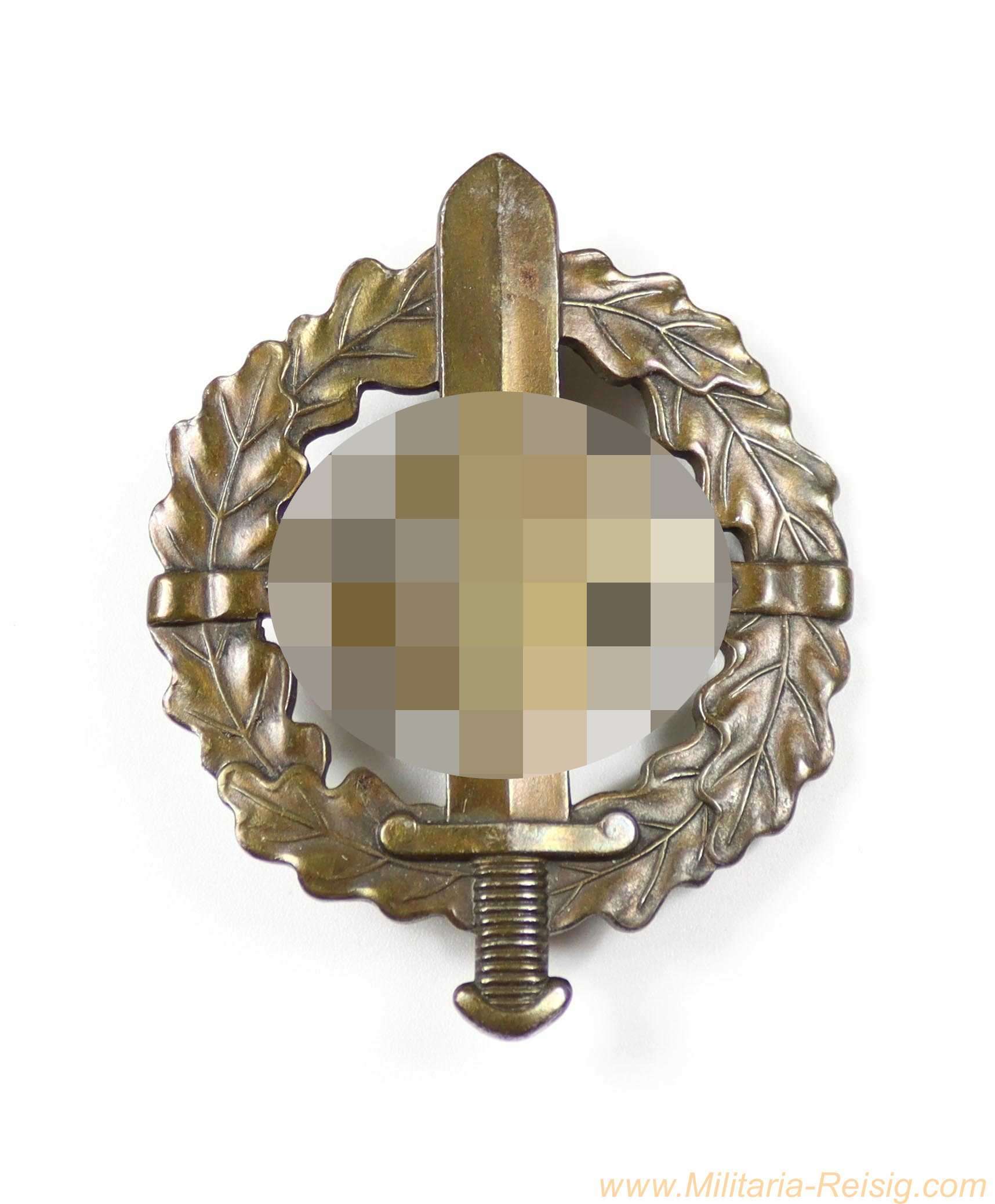 SA-Sportabzeichen in Bronze, Hersteller Berg & Nolte, Lüdenscheid