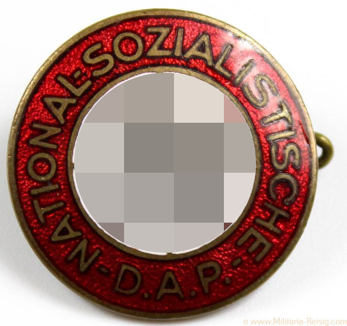 Frühes NSDAP Parteiabzeichen, Hersteller Steinhauer & Lück, Lüdenscheid