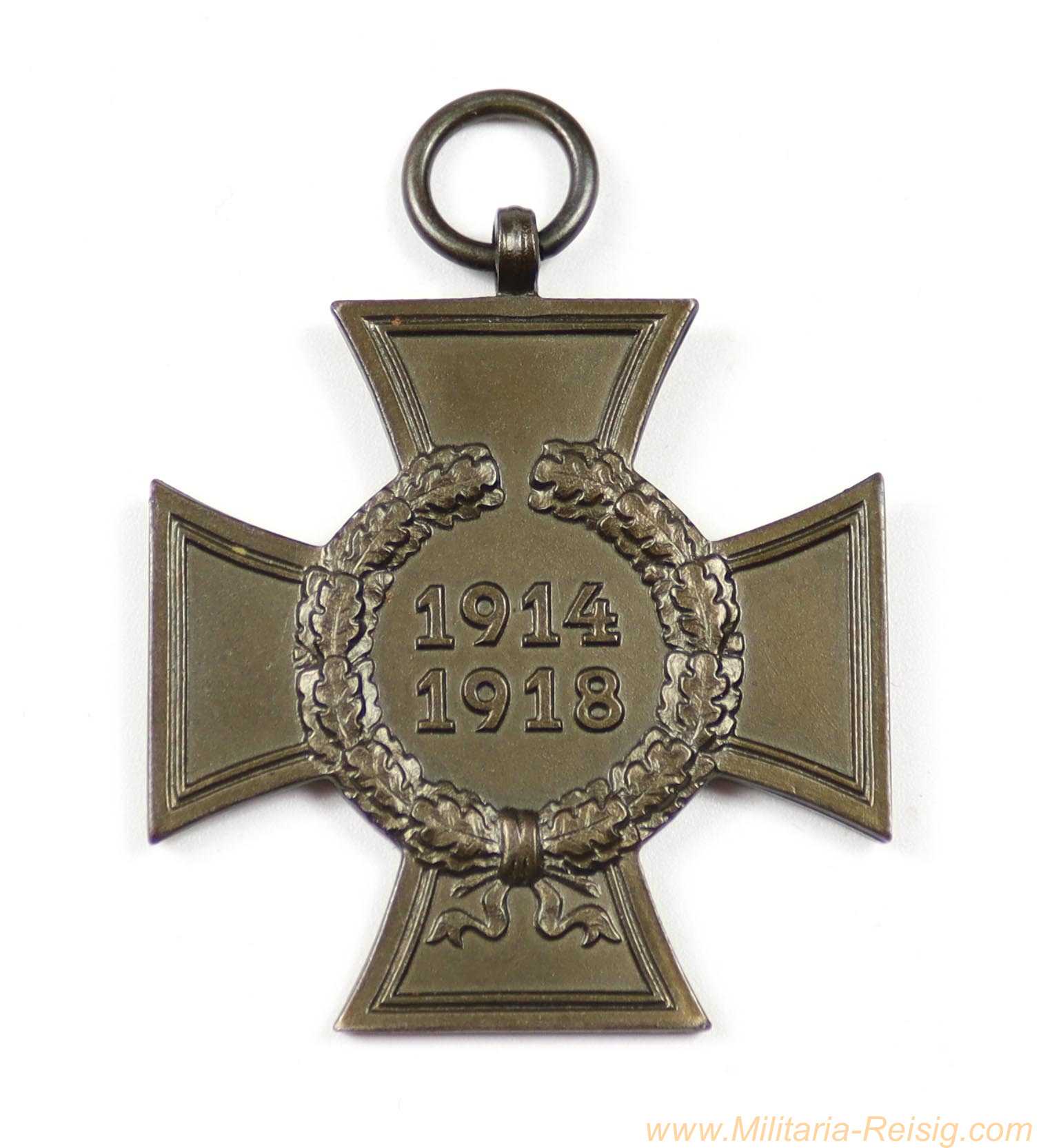 Ehrenkreuz 1914–1918 für Kriegsteilnehmer ohne Schwerter – Hersteller G6
