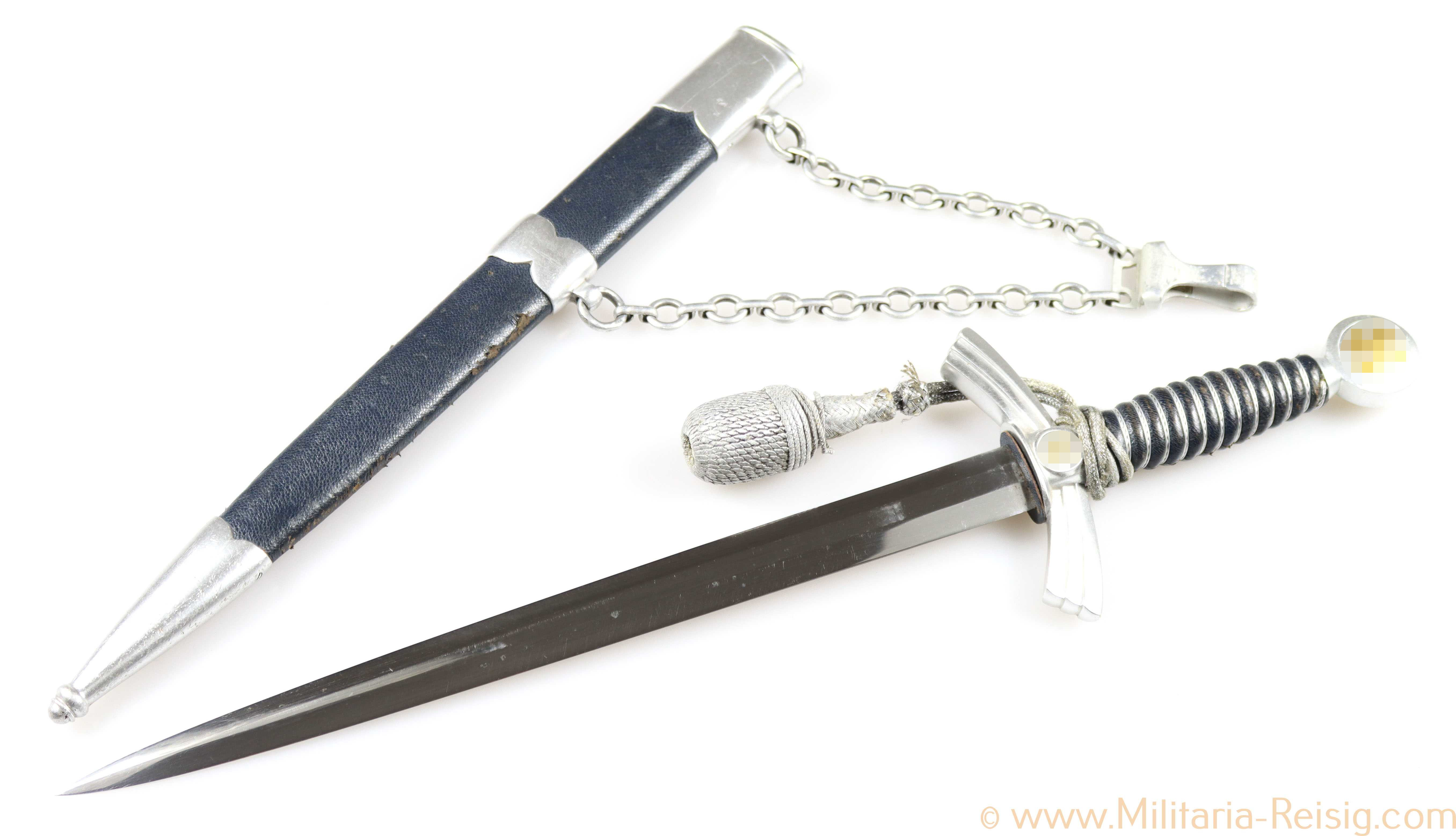 Borddolch / Fliegerdolch der Luftwaffe, Hersteller E. & F. Hörster, Solingen