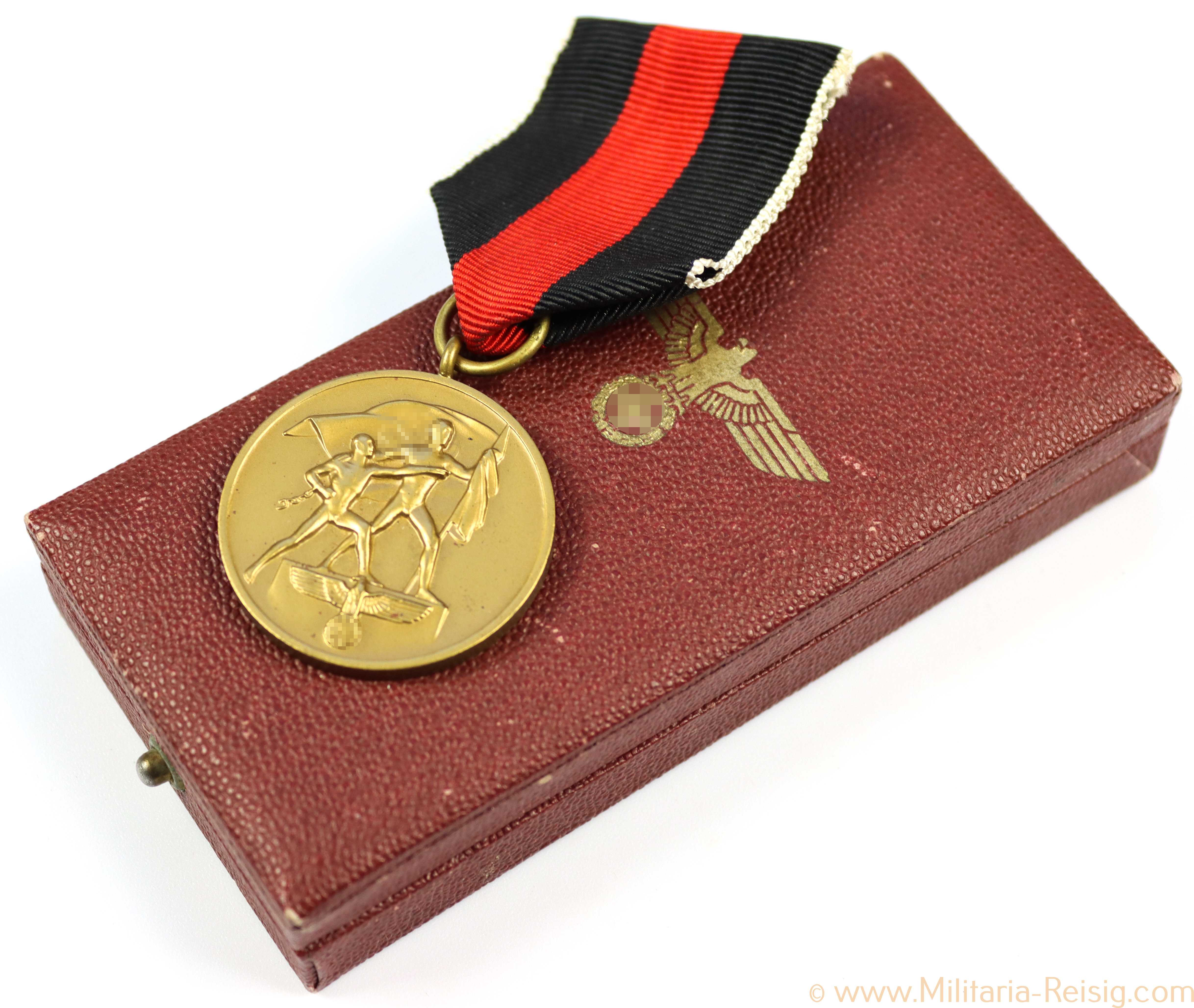 Sudetenland Medaille im Etui