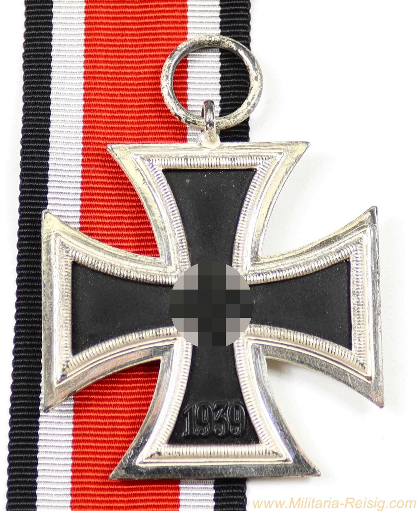 Eisernes Kreuz 2. Klasse 1939 am Band, Hersteller "100" (Rudolf Wächtler & Lange, Mittweida)