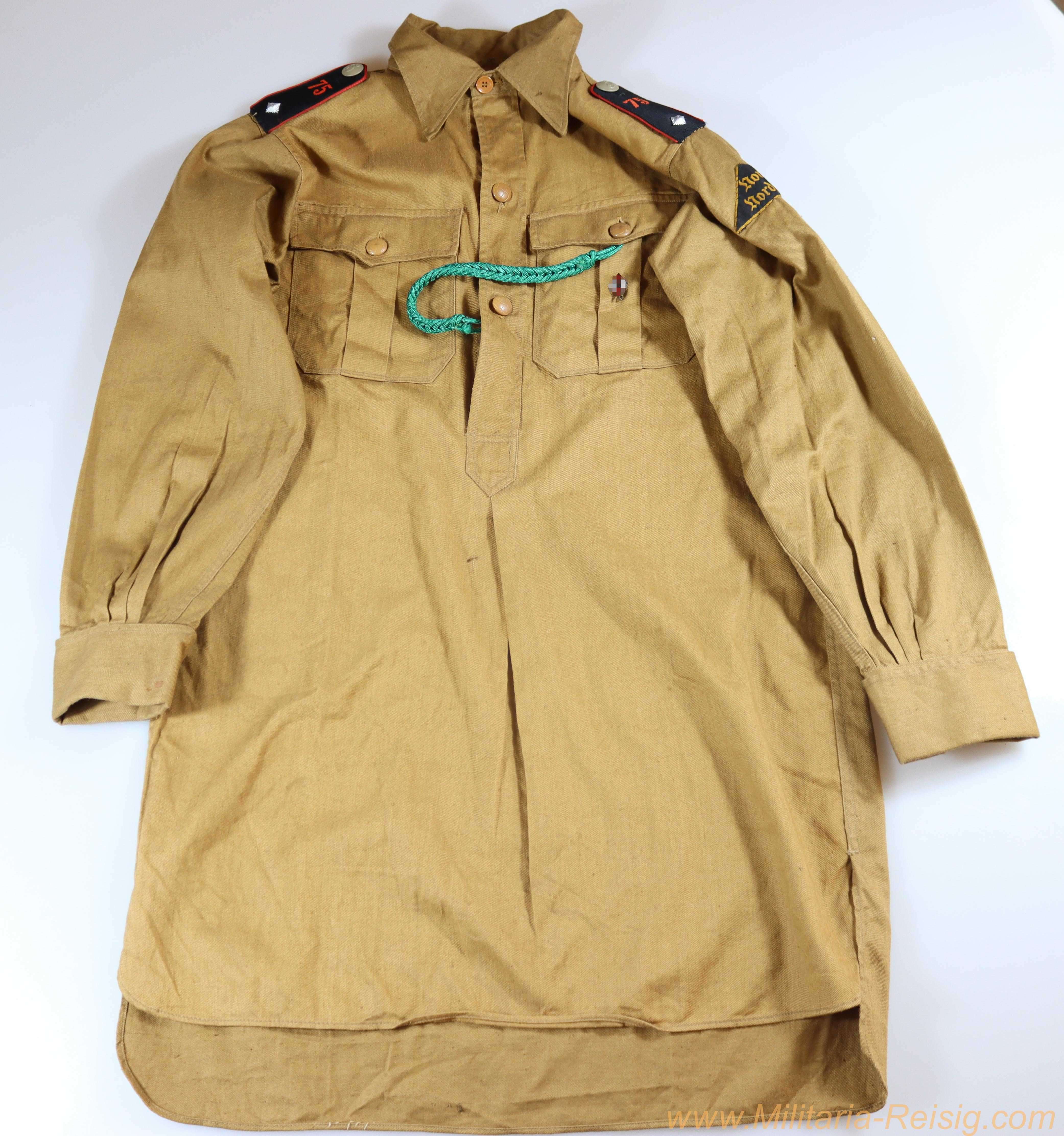 HJ Dienstbluse eines Kameradschaftsführer HJ Bann 75