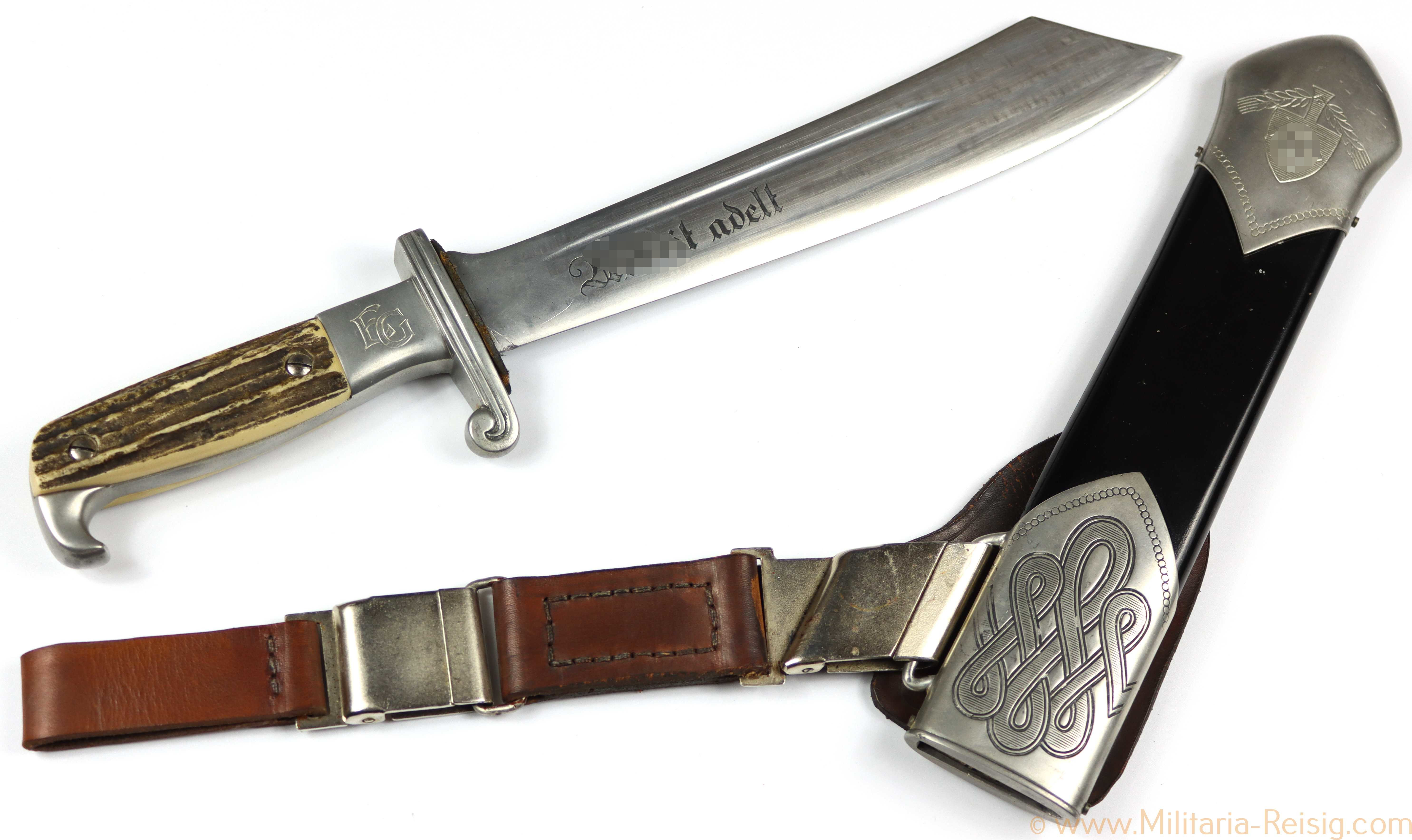 Rad Hauer für Mannschaftem / Unterführer, Herst. Carl Eickhorn, Solingen / Geschenkwidmung!!