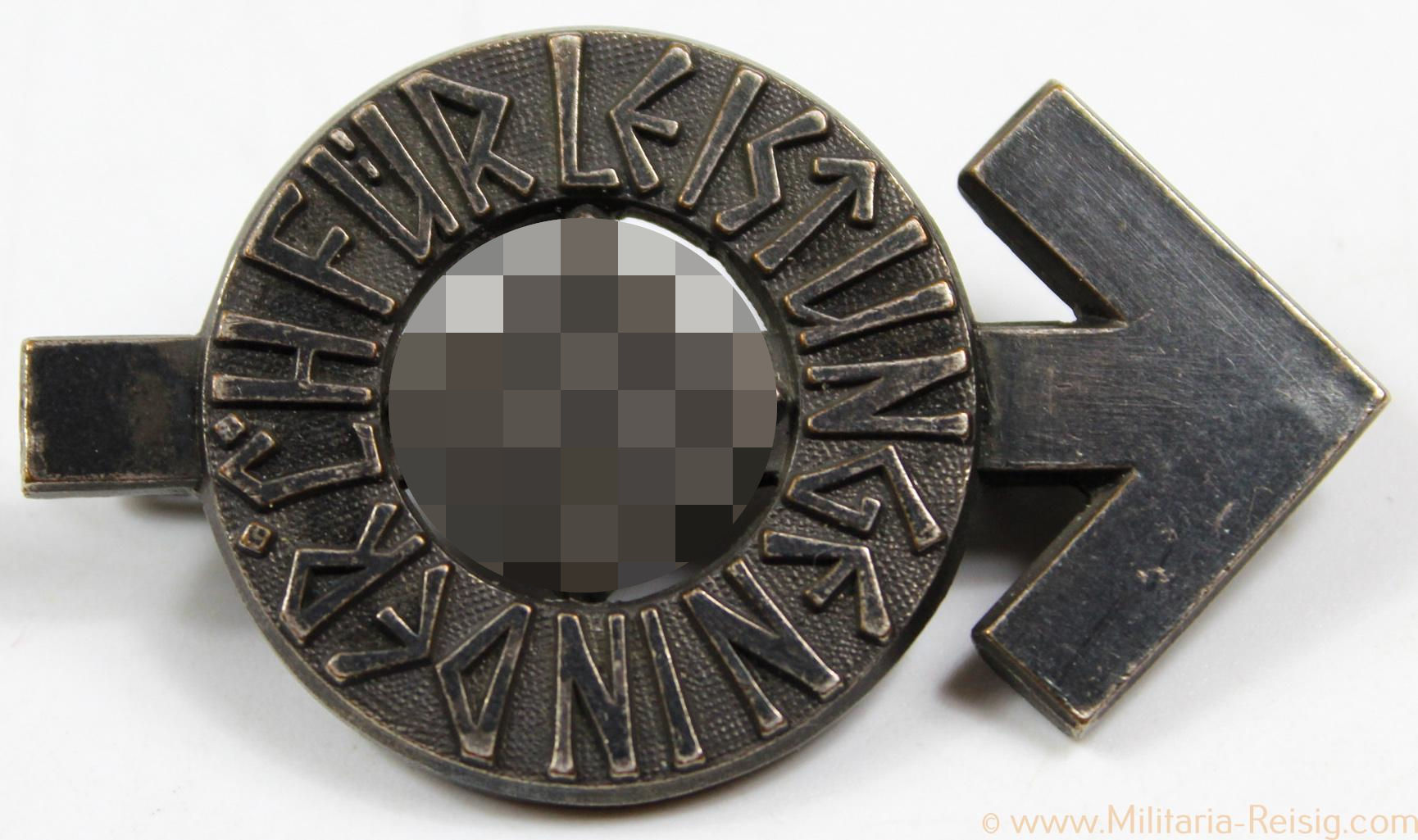 HJ-Leistungsabzeichen in Schwarz, Hersteller RZM M1/101