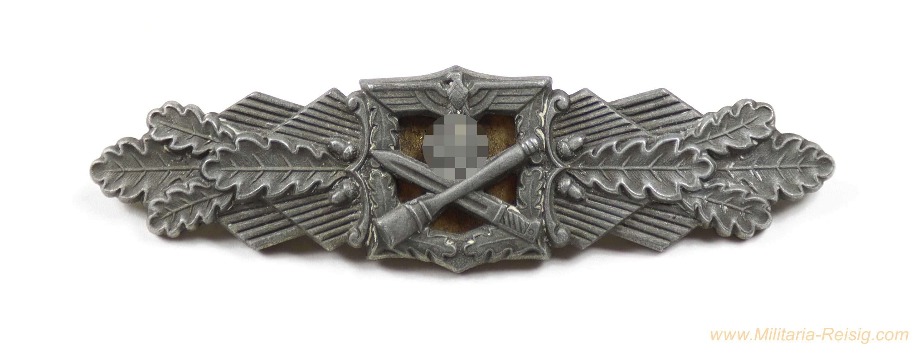 Nahkampfspange in Bronze "FLL" – Friedrich Linden, Lüdenscheid