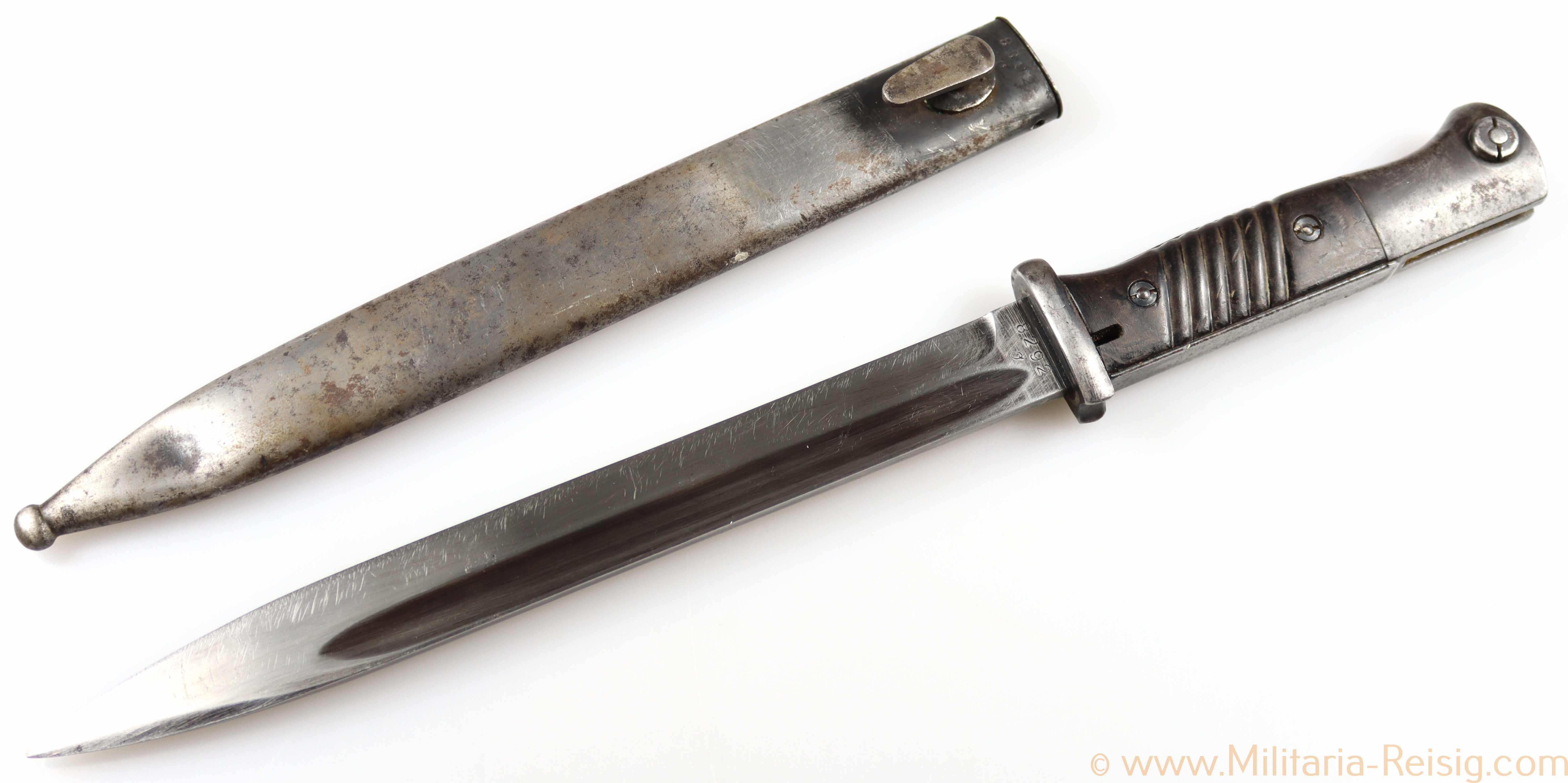 Wehrmacht K98 Bajonett, Hersteller 41ASW, Nummerngleich!