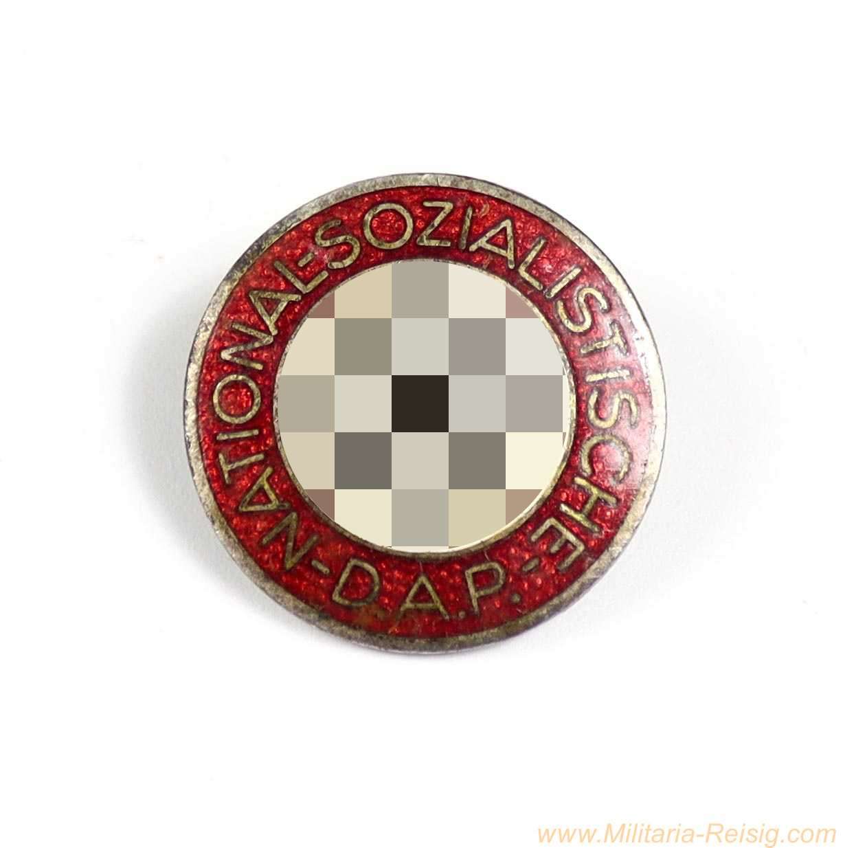 Parteiabzeichen der NSDAP, Hersteller RZM M1/102 (Frank & Reif, Stuttgart) 