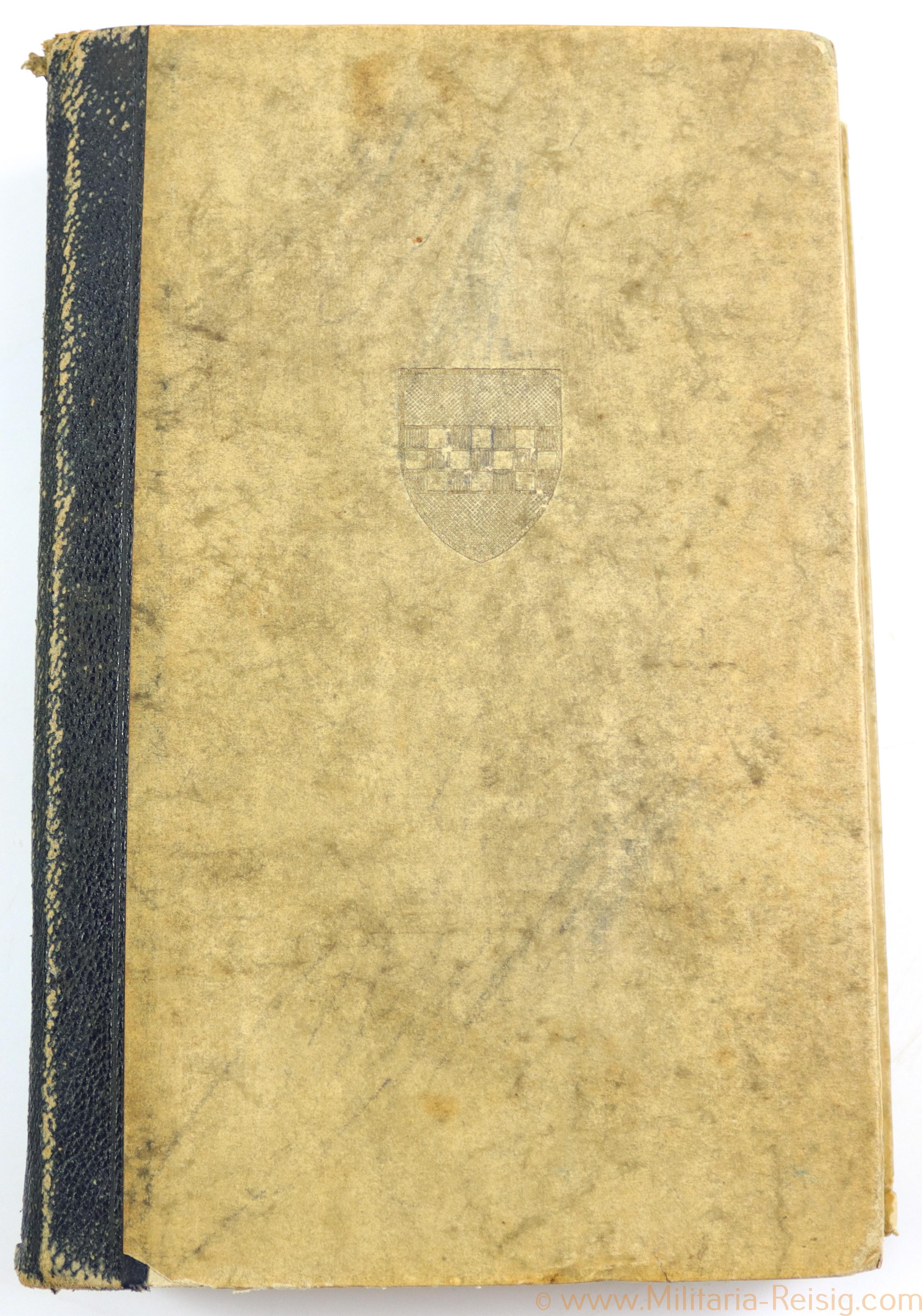 Mein Kampf Hochzeitsausgabe mit Stadtwappen, Lateinschrift