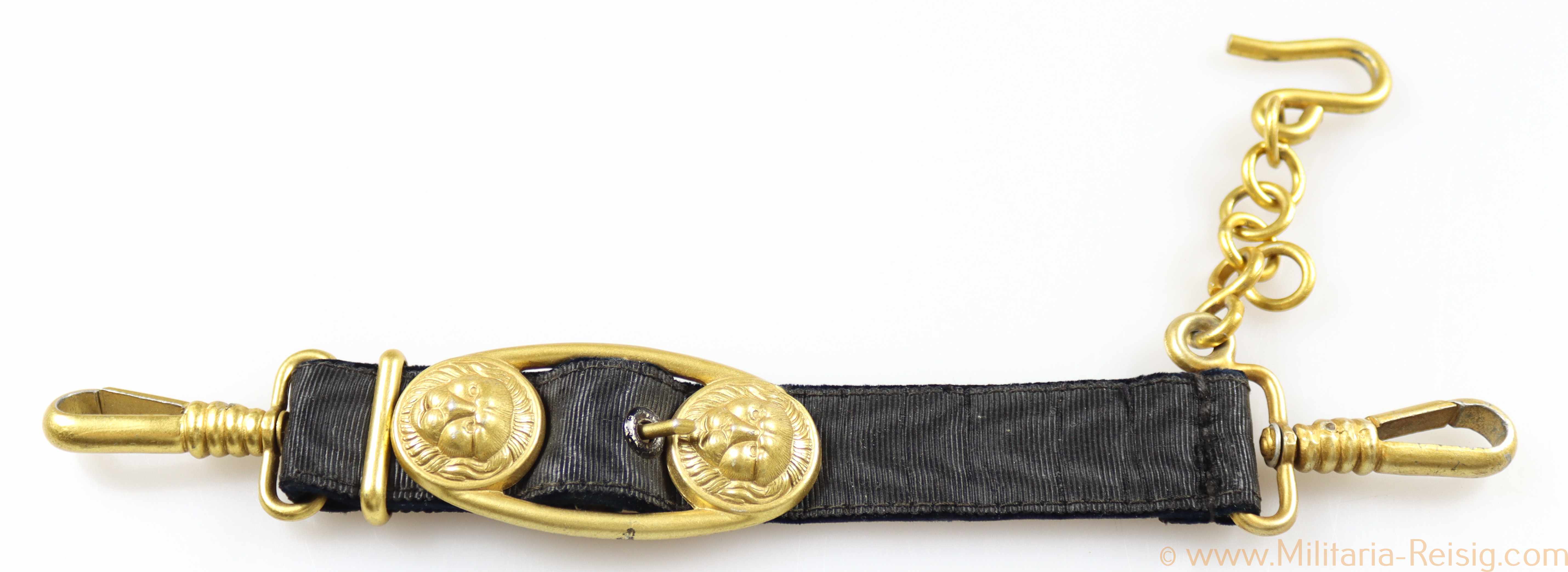 Kriegsmarine Gehänge für einen Offiziersdolch