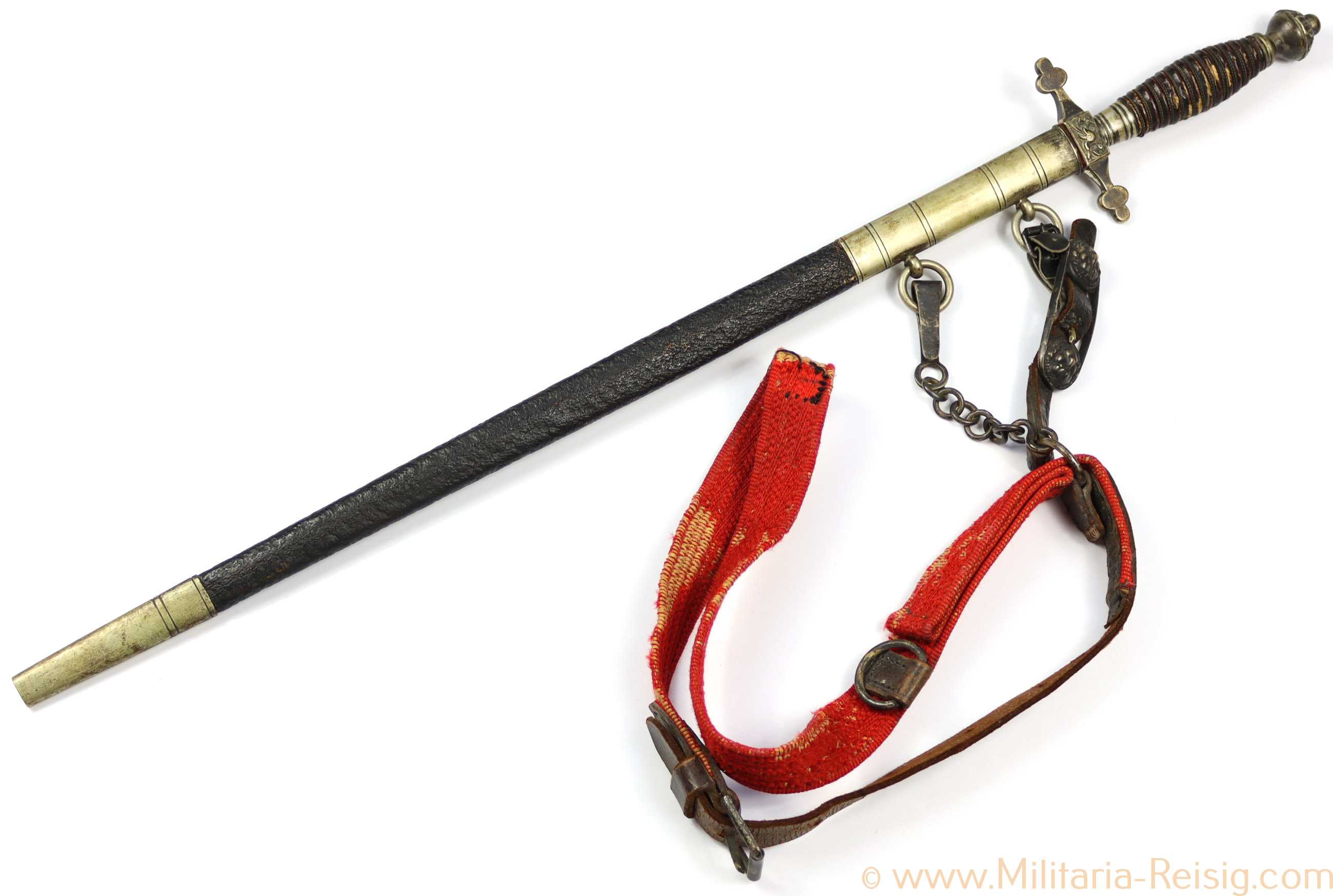 Feuerwehr Dolch um 1920, Hersteller Carl Eickhorn, Solingen