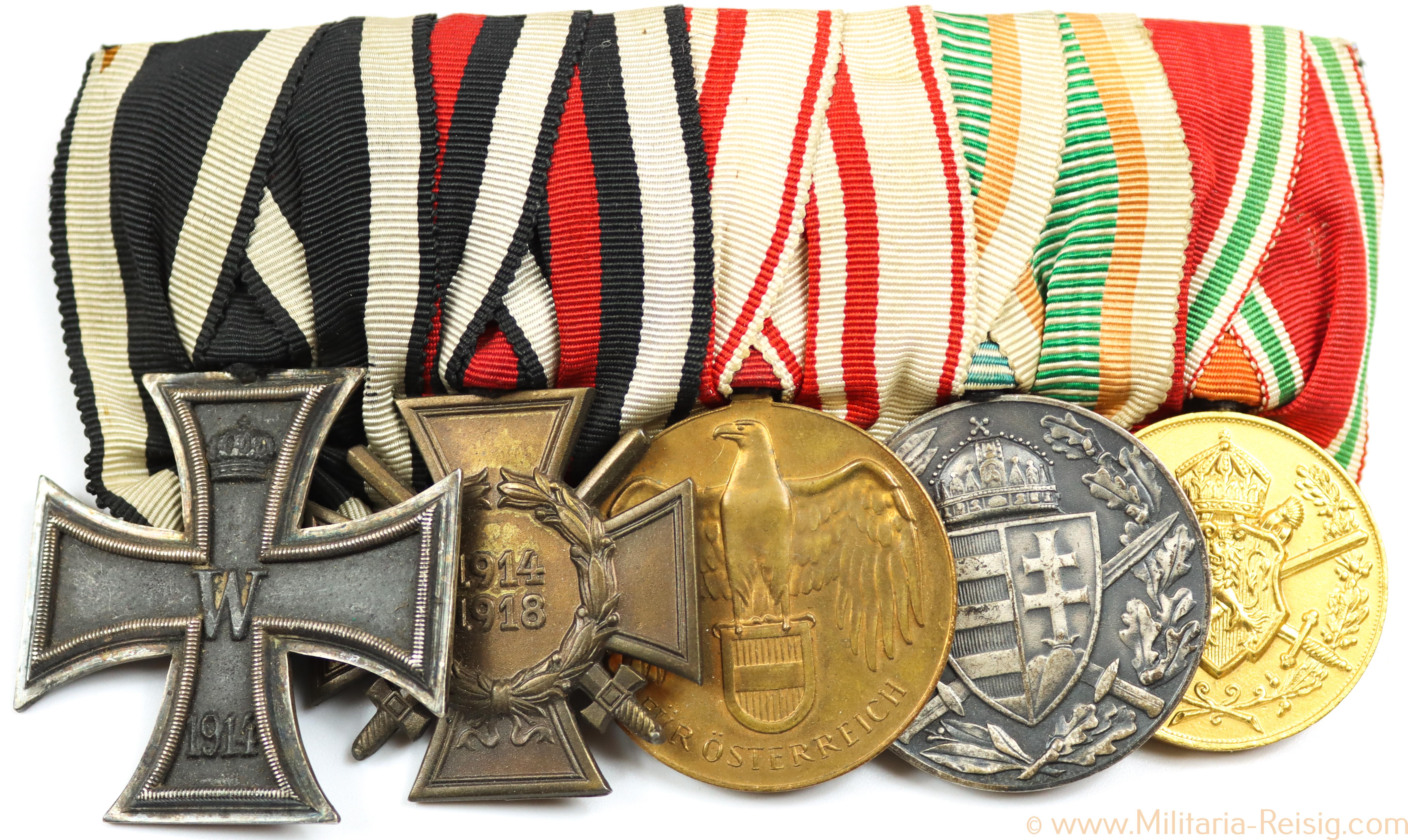 5er Ordensspange, 1. Weltkrieg