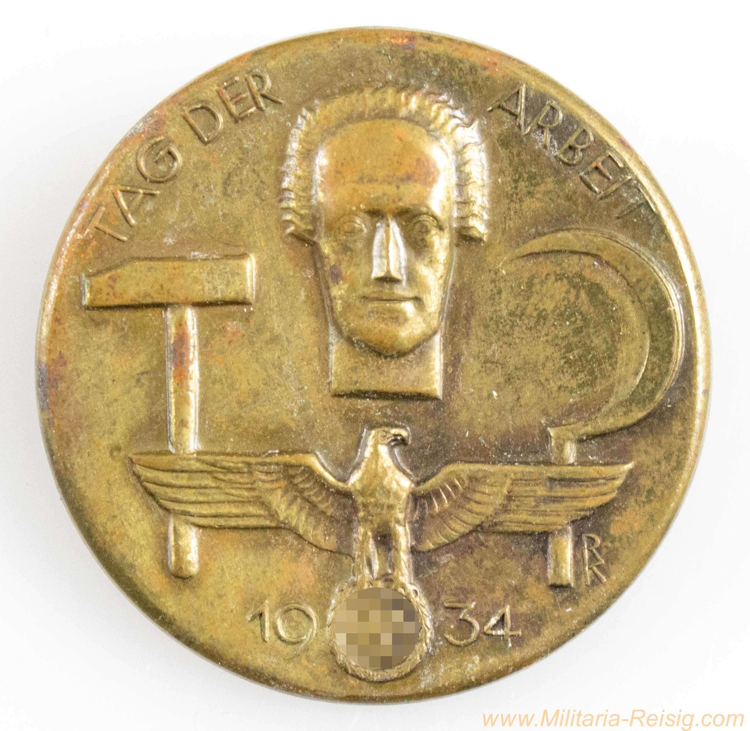 Abzeichen Tag der Arbeit 1934